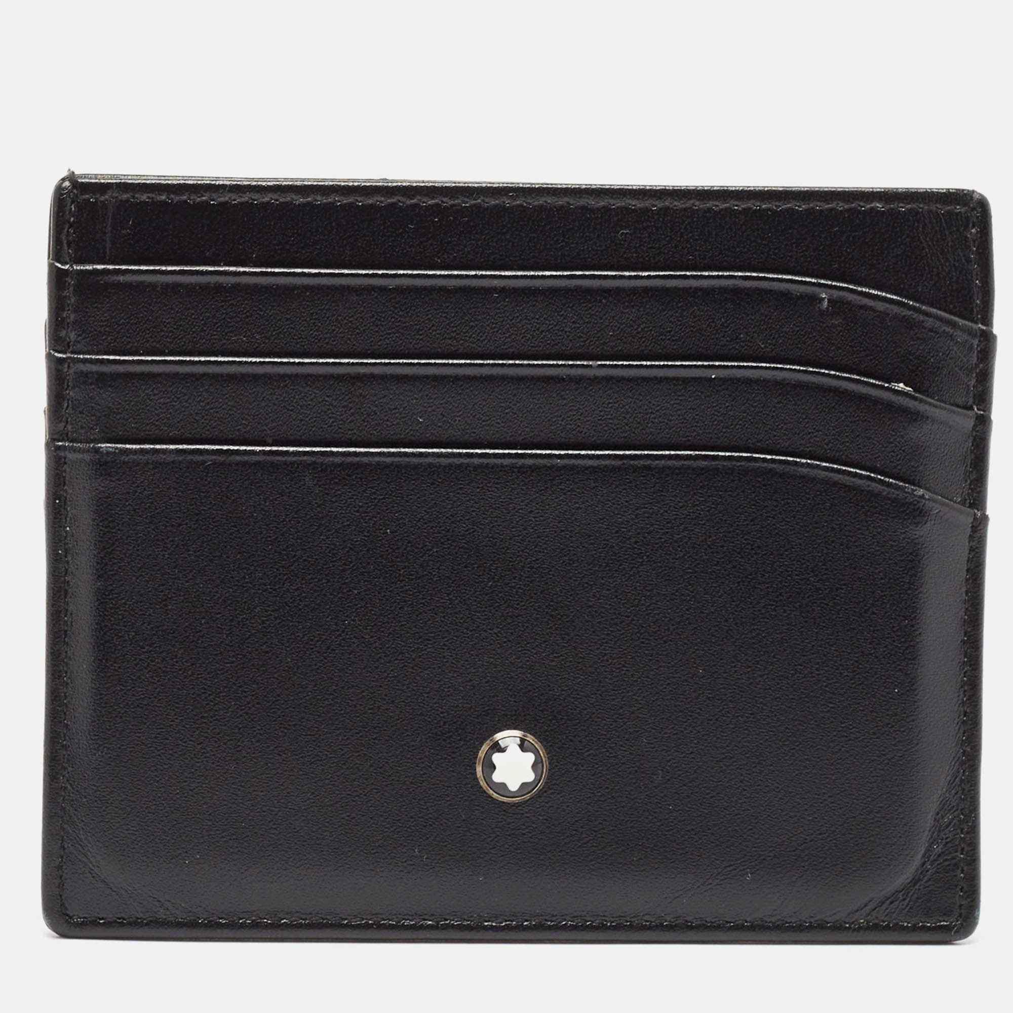 

Montblanc Black Meisterstuck Card Holder