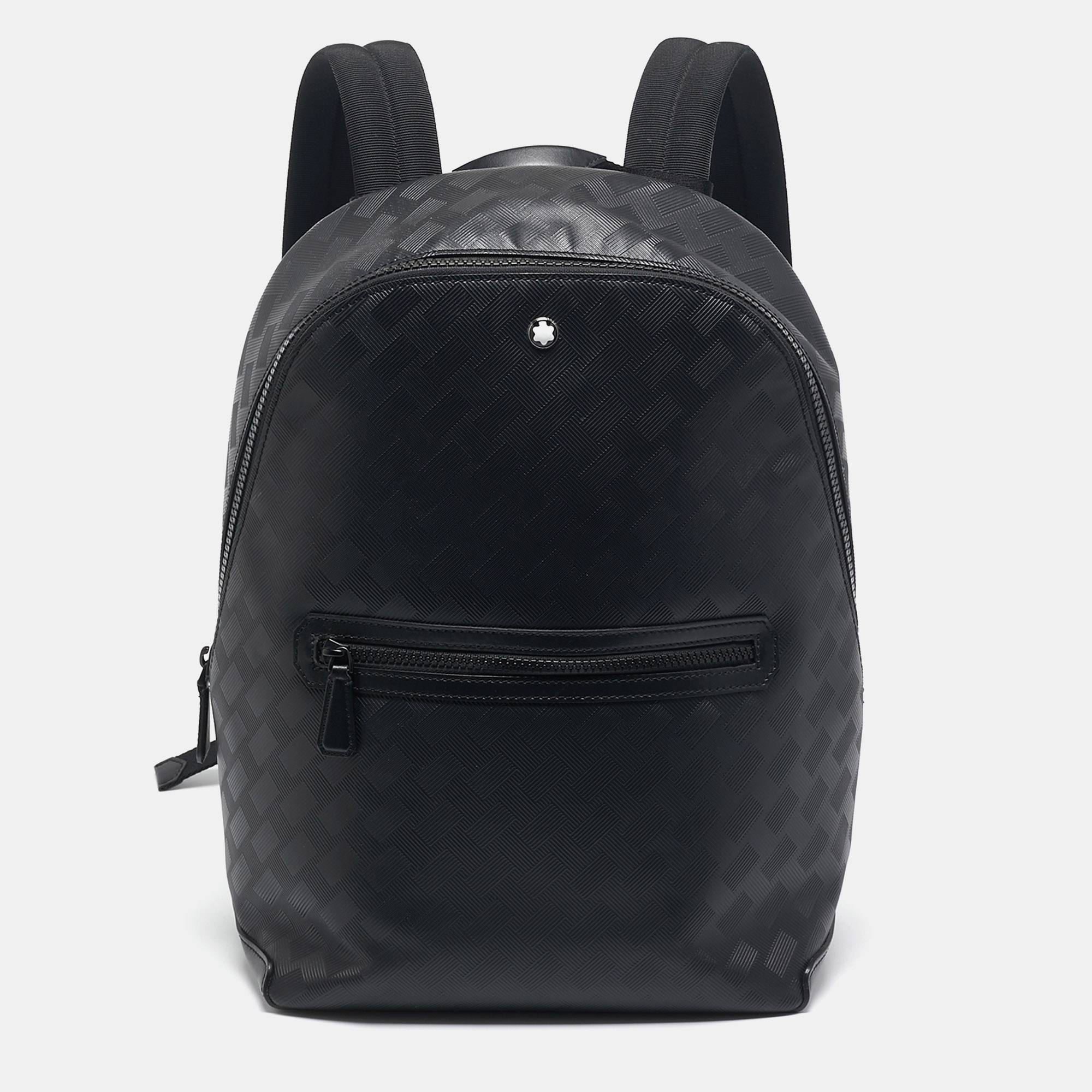 

Montblanc Black Textured Leather Extreme 3.0 Backpack