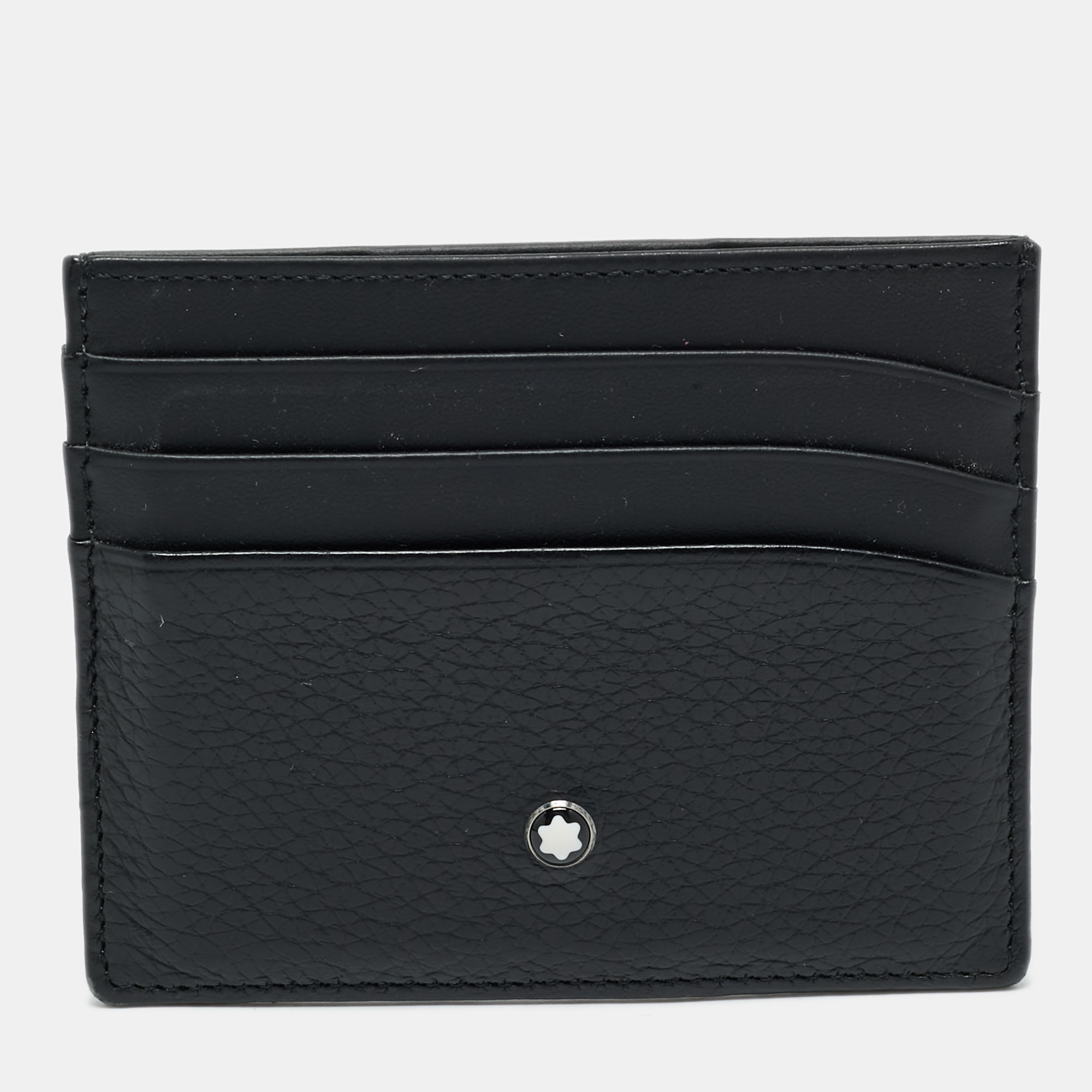 

Montblanc Black Leather Meisterstuck Card Holder