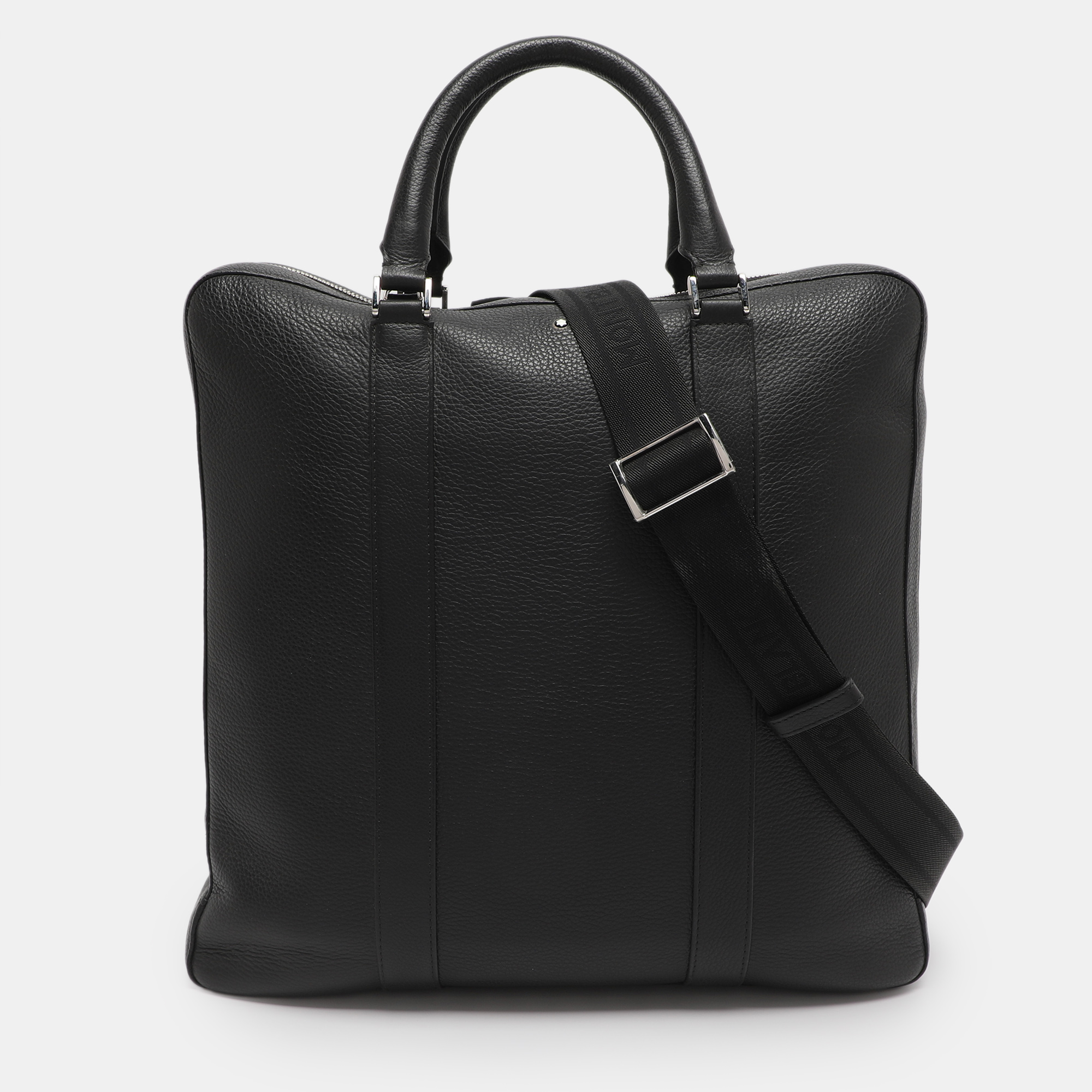 

Montblanc Black Meisterstuck Soft Grain Leather Sartorial Document Briefcase
