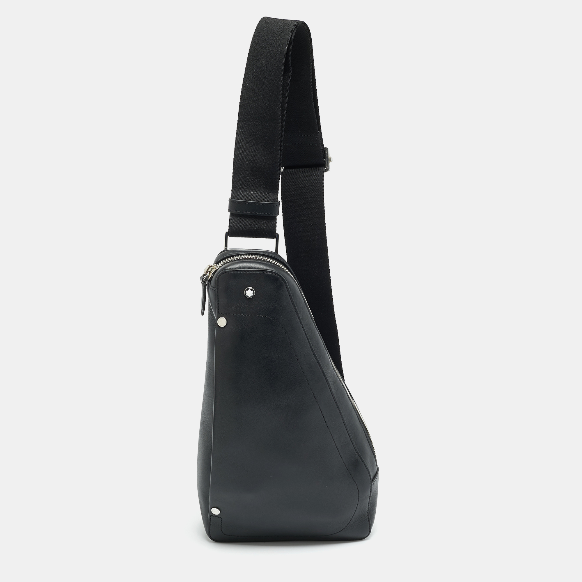 

Montblanc Meisterstück Selection Black Leather Sling Bag