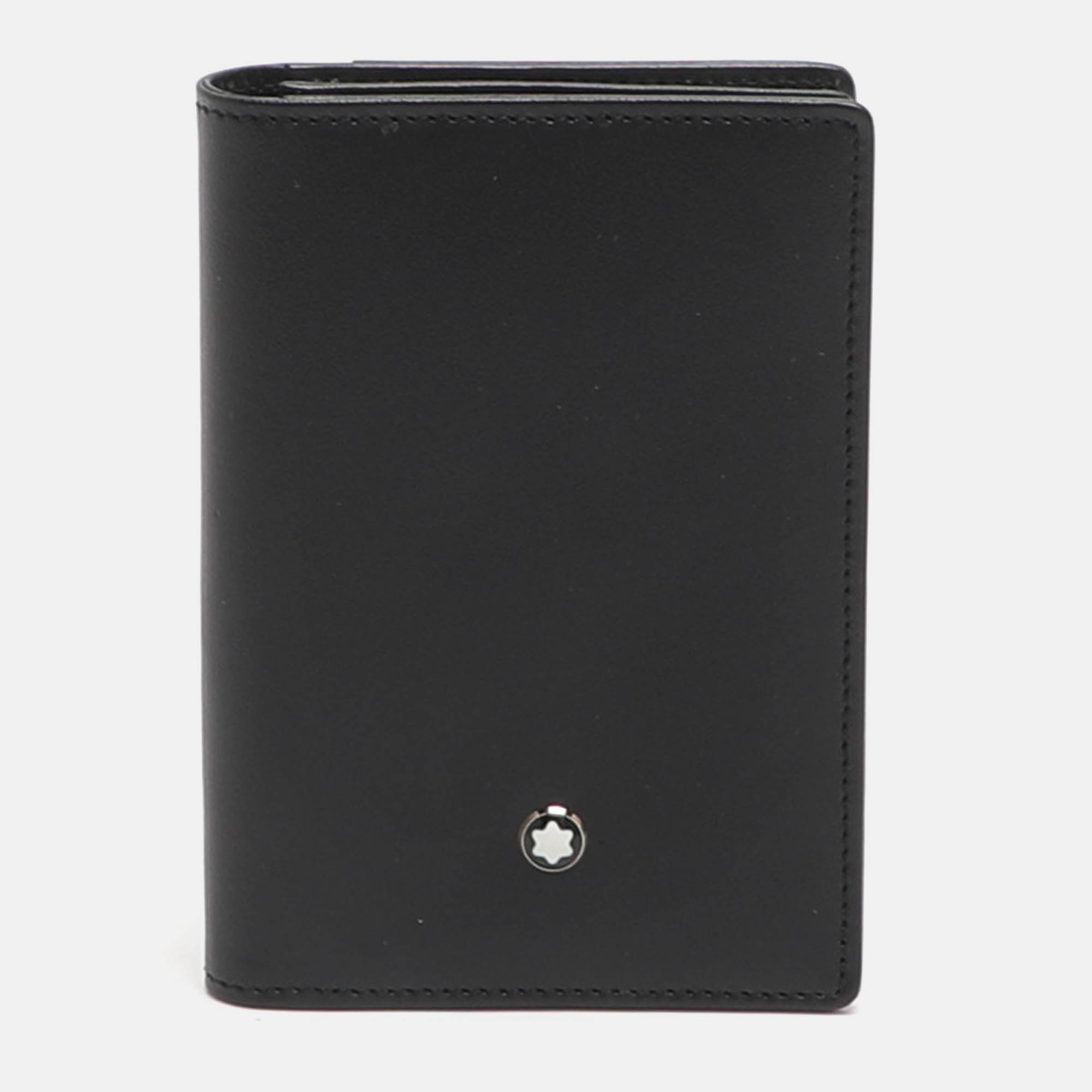 

Montblanc Meisterstuck Black Leather Card Case