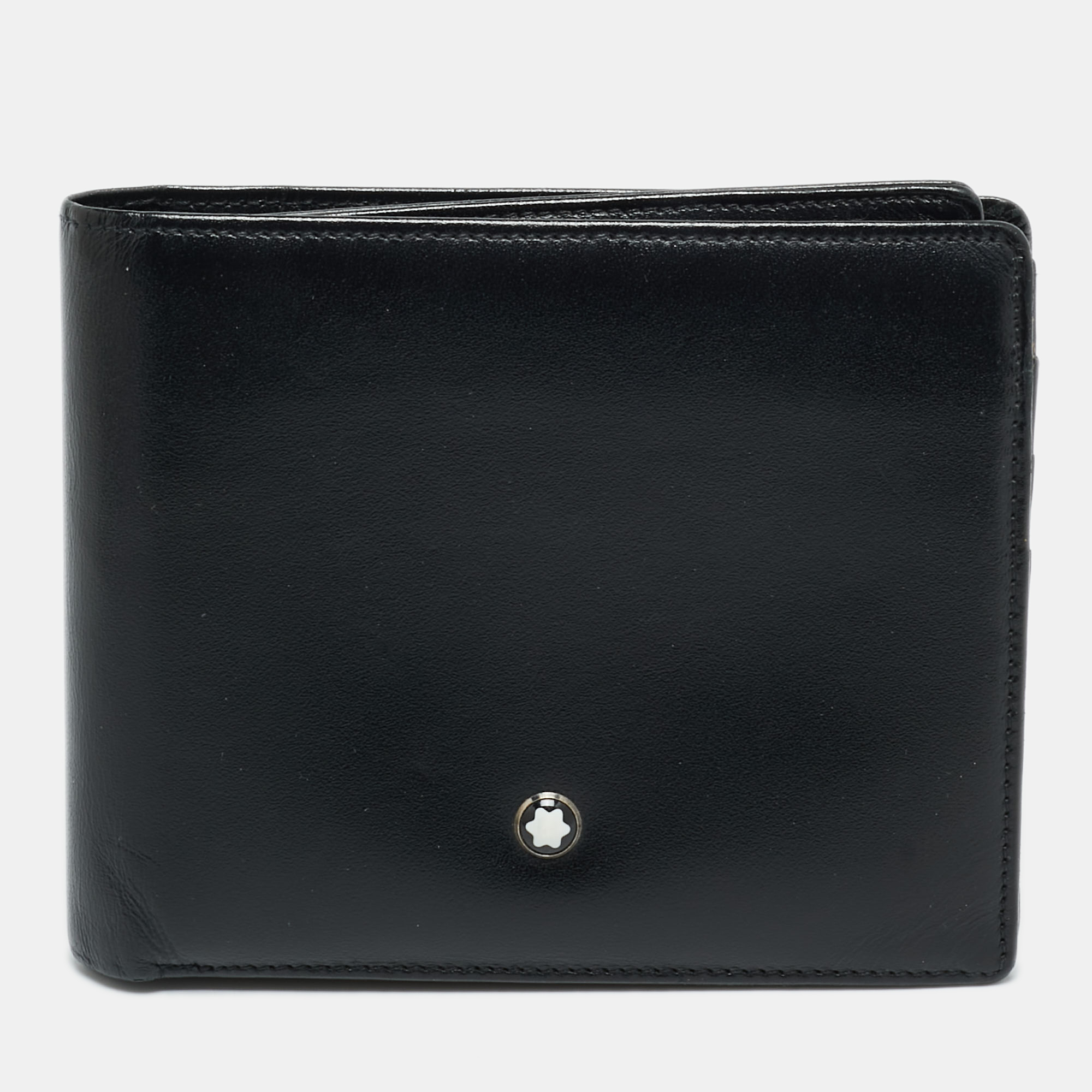 

Montblanc Meisterstuck Black Leather 12CC Bifold Wallet