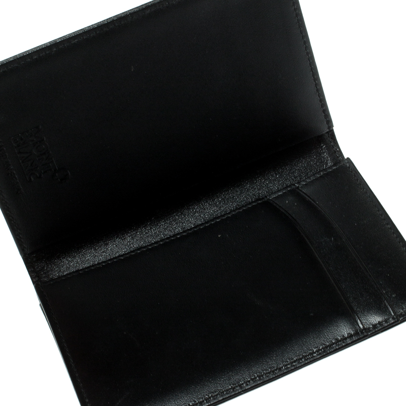

Montblanc Black Leather Business Card Holder