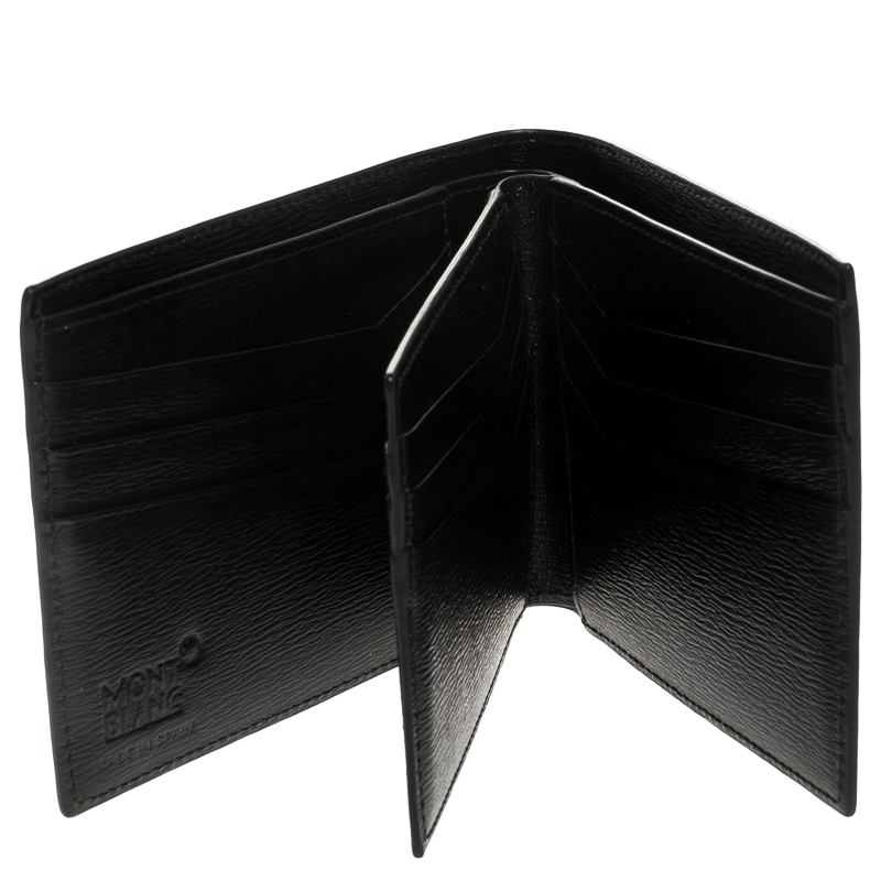 

Montblanc Black Leather Westside Bifold Wallet