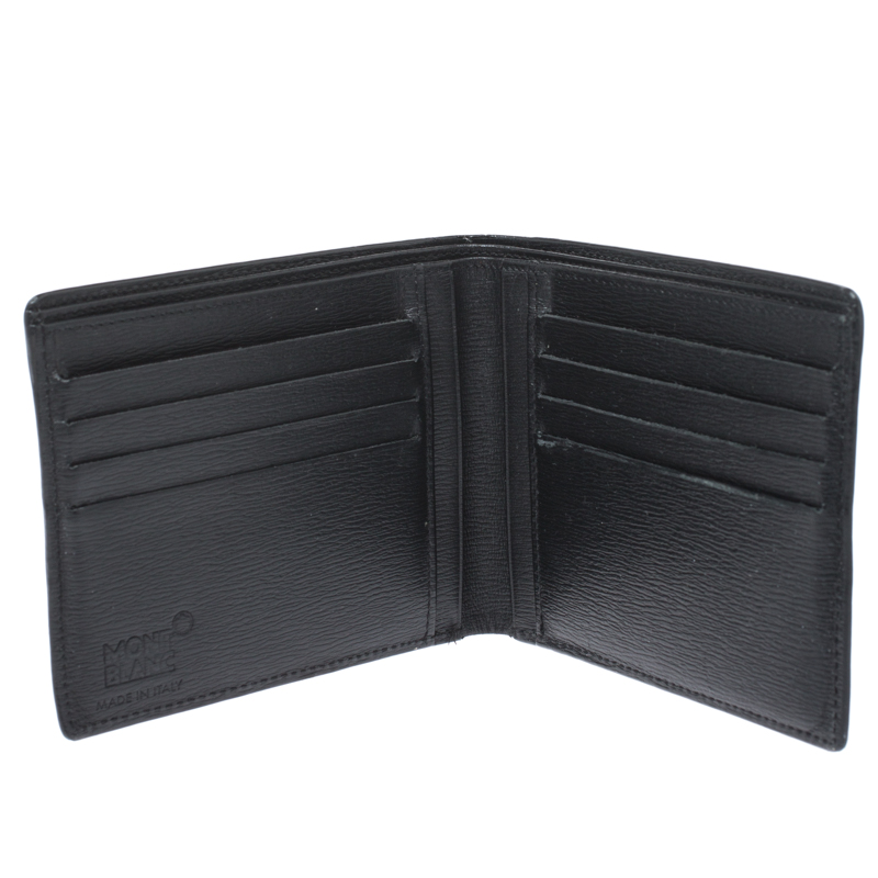 

Montblanc Black Leather Westside Bifold Wallet