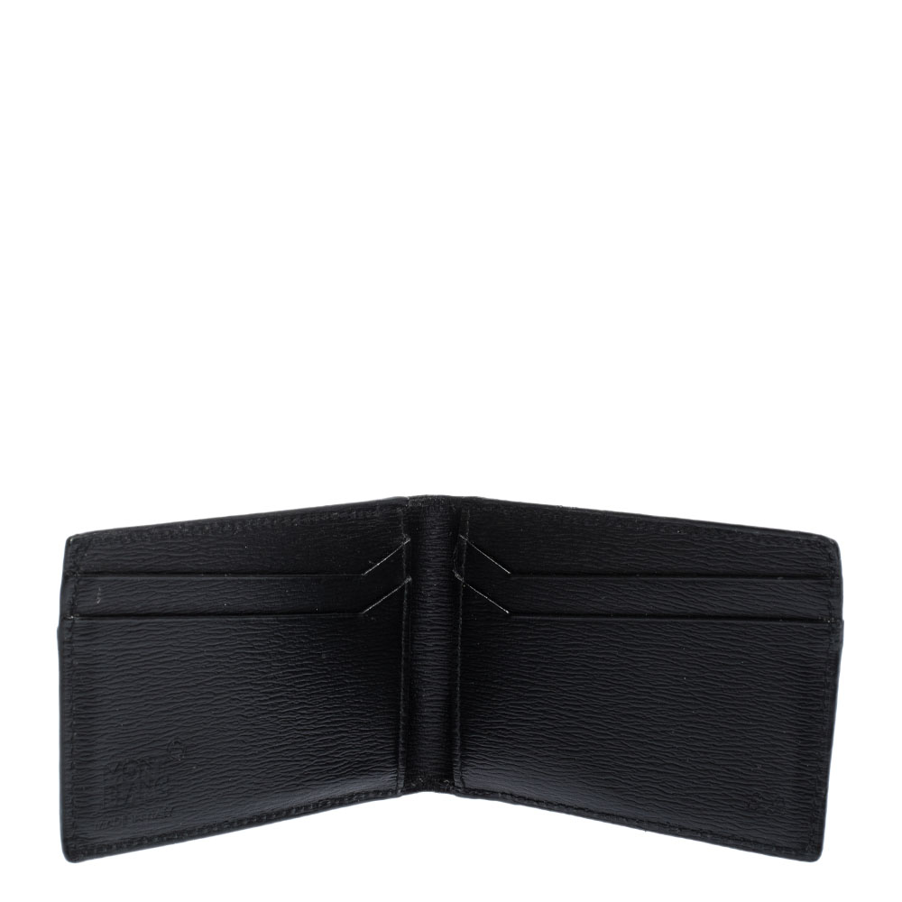 

Montblanc Black Leather Card Holder 8CC