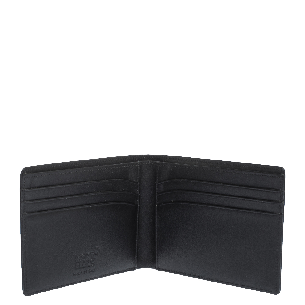

Montblanc Black Leather Meisterstuck Bifold Wallet