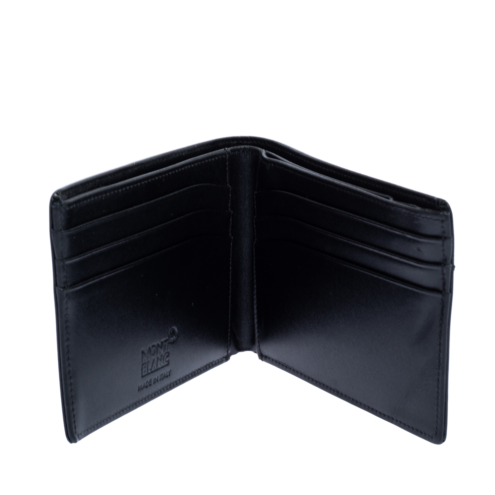 

Montblanc Black Leather Meisterstück Bifold Wallet