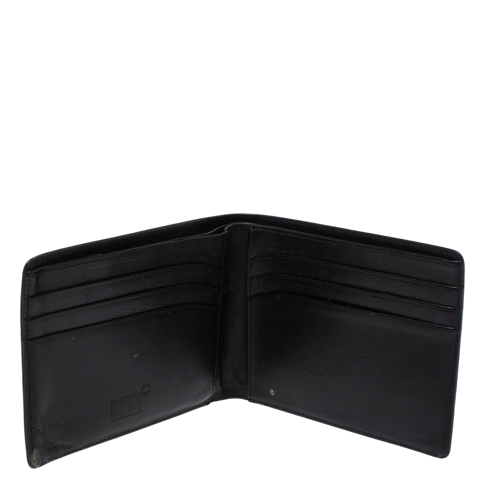 

Montblanc Black Leather Meisterstuck Bifold Wallet