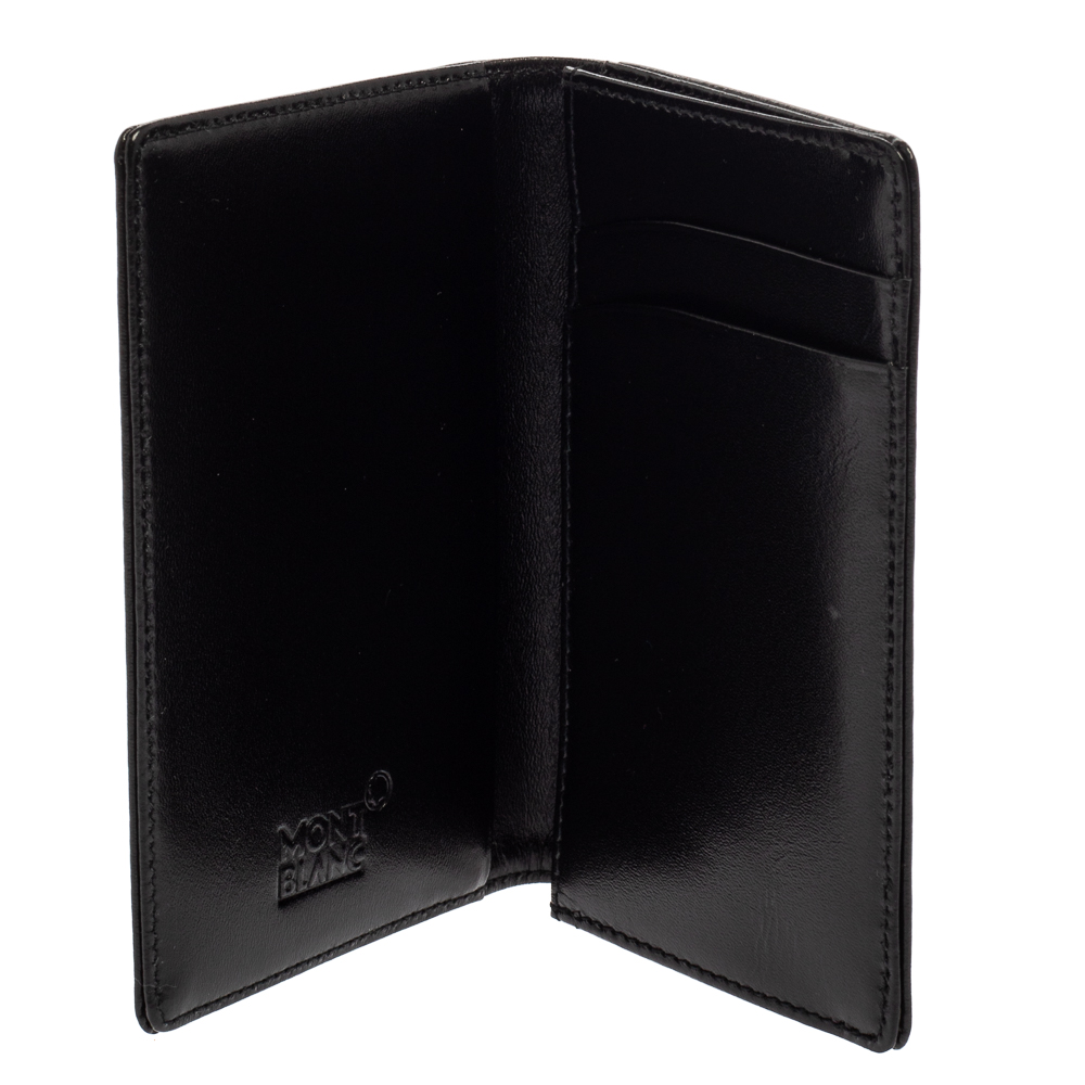 

Montblanc Black Leather Business Card Holder