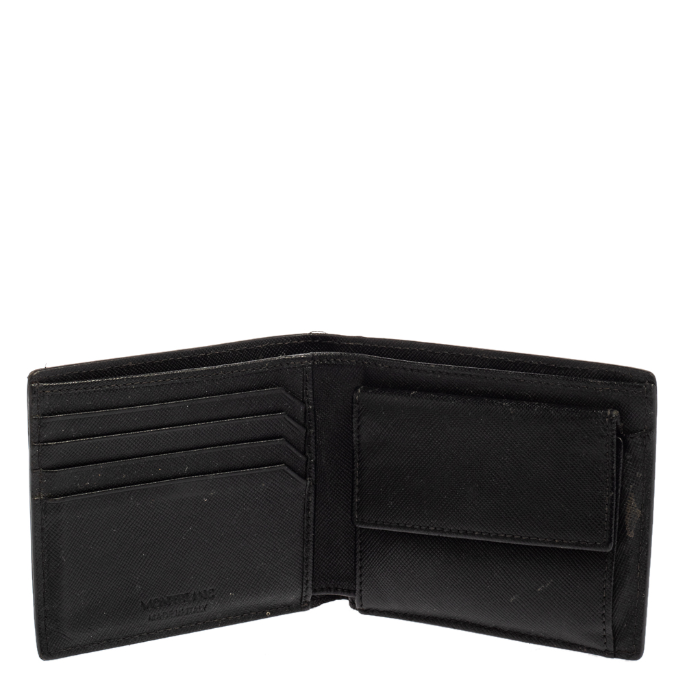 

Montblanc Black Sartorial Leather Bifold Wallet