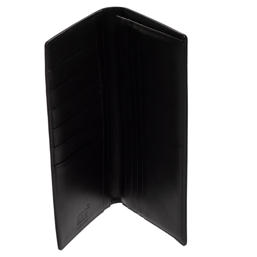 

Montblanc Black Leather Meisterstuck Long Wallet