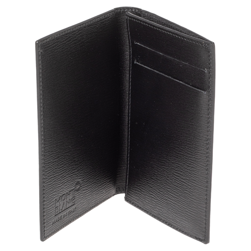 

Montblanc Black Leather Westside Business Card Holder