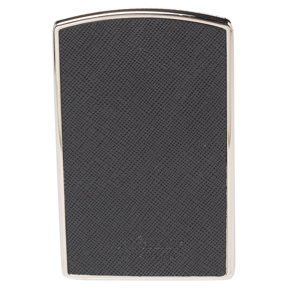 

Montblanc Grey Leather Sartorial Hard Shell Business Card Holder