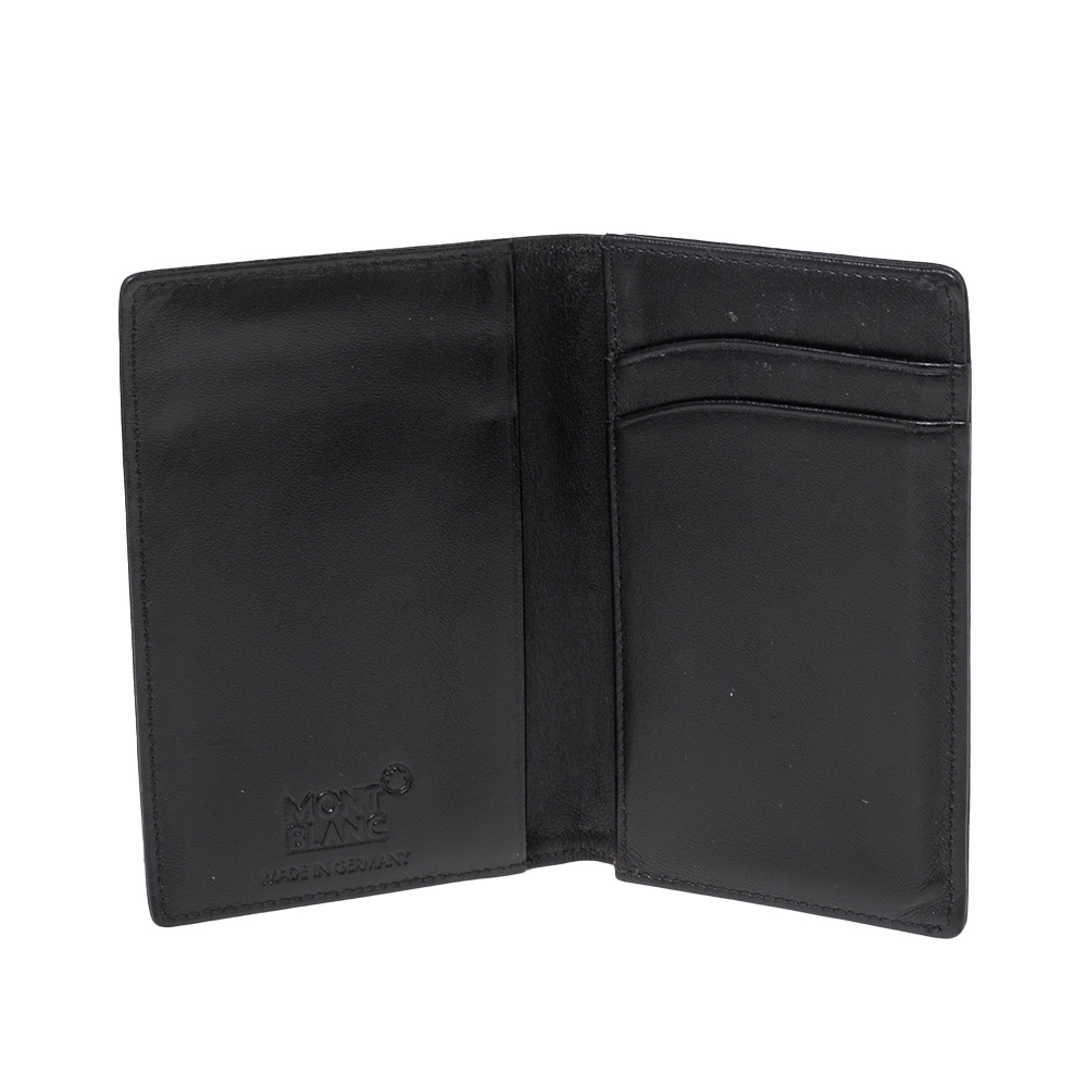 

Montblanc Black Leather Meisterstuck Business Card Case