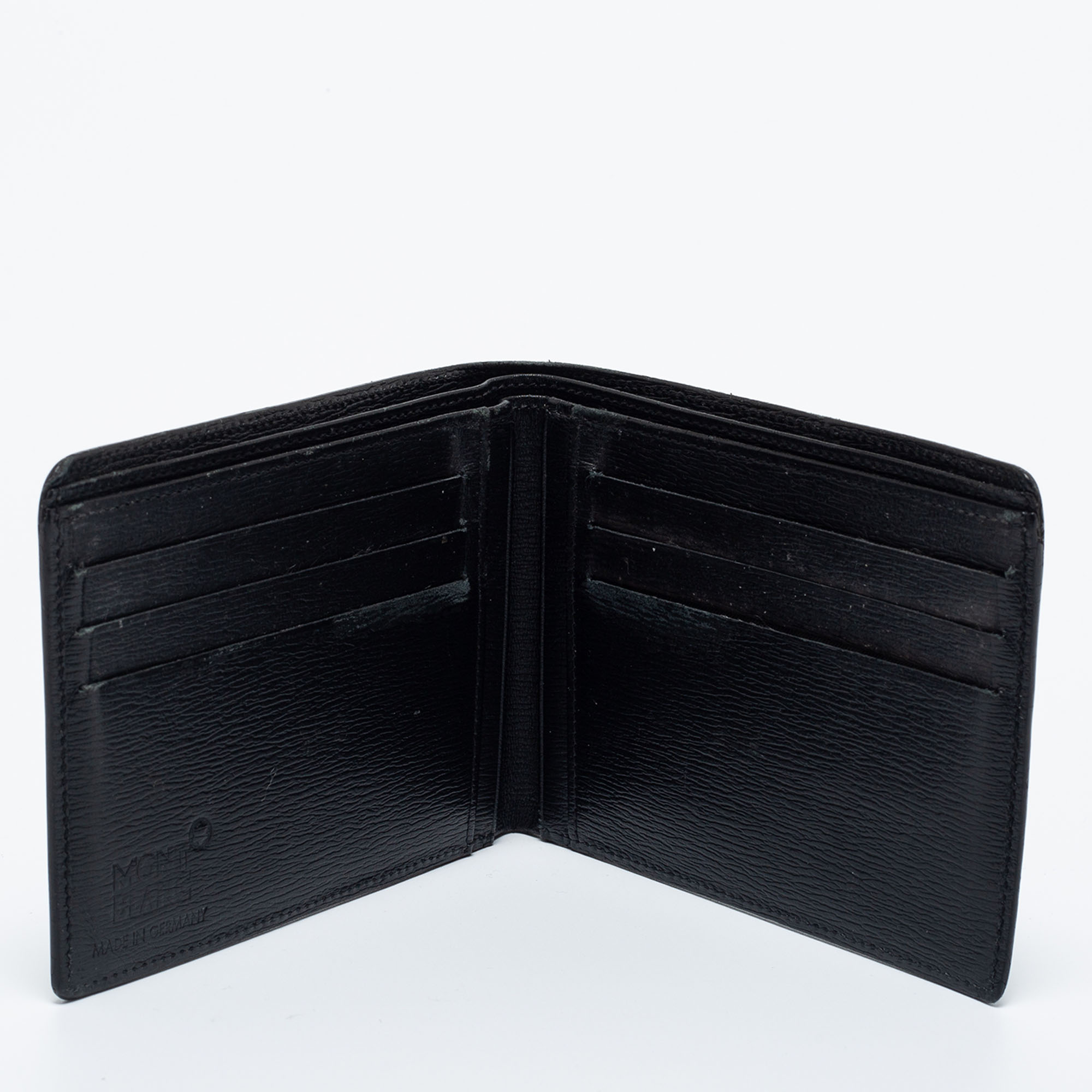 

Montblanc Black Leather Westside Bifold Wallet