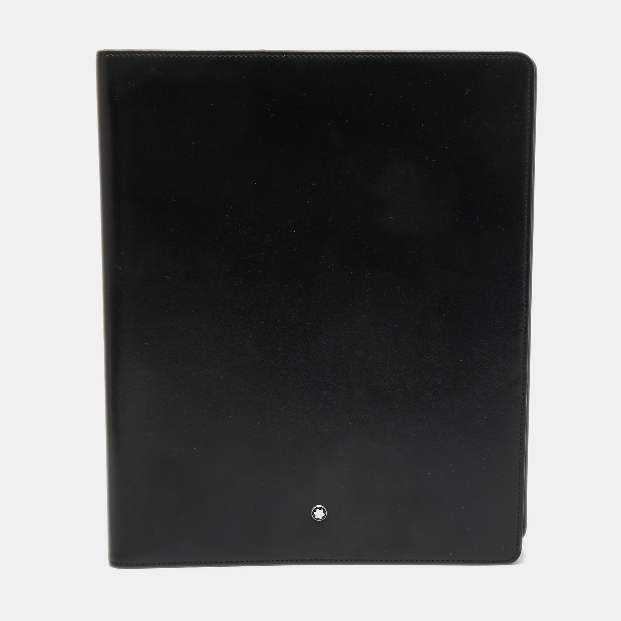 Pre Owned Montblanc Black Leather Wallet Organiser