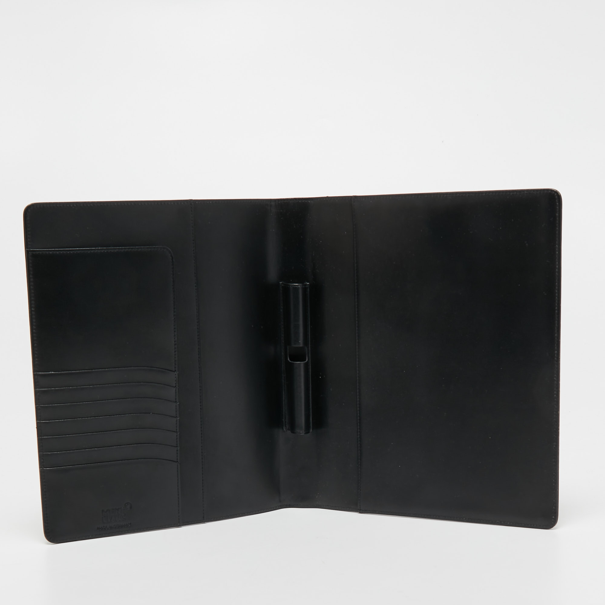 

Montblanc Black Leather Wallet Organiser