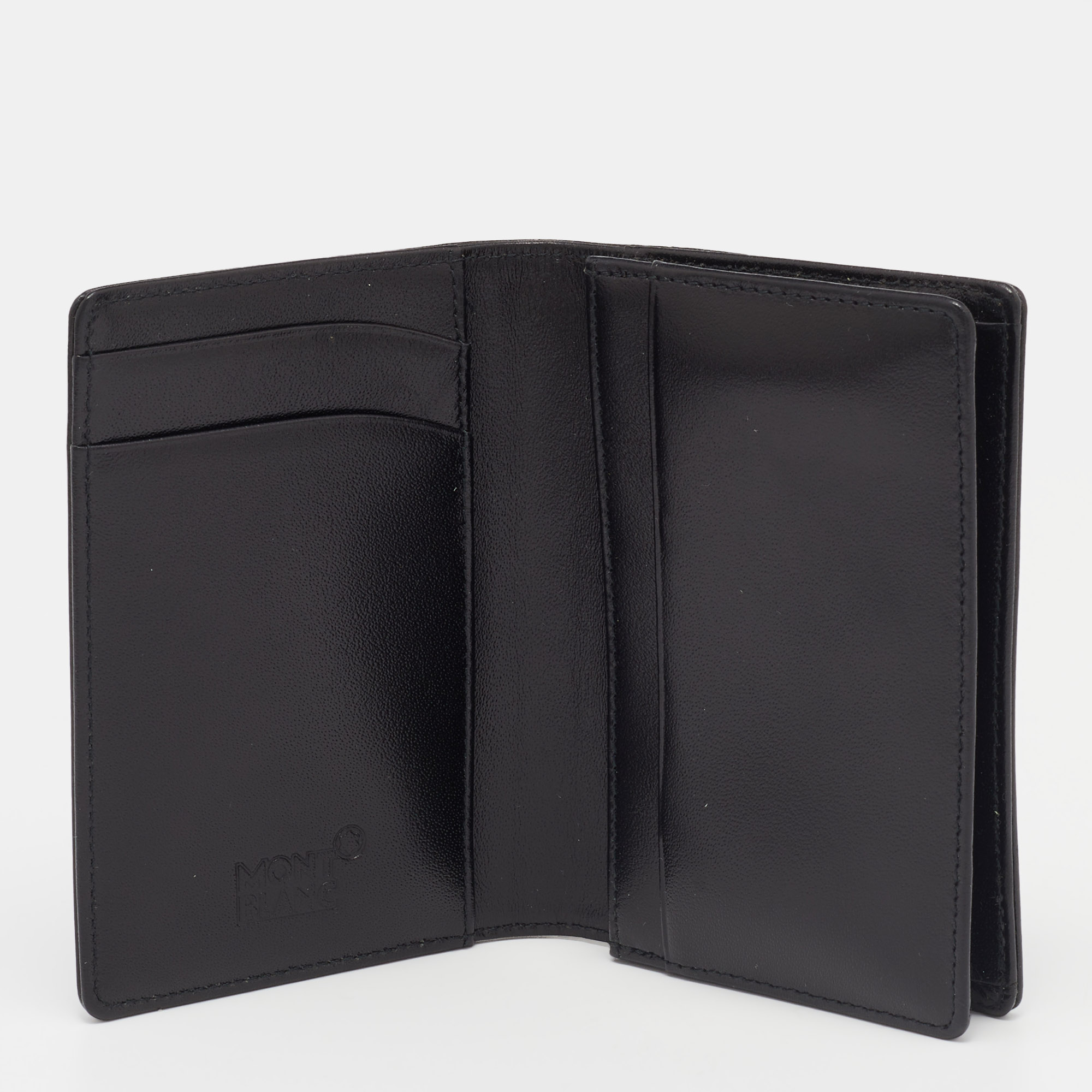 

Montblanc Black Leather Meisterstück Business Card Holder