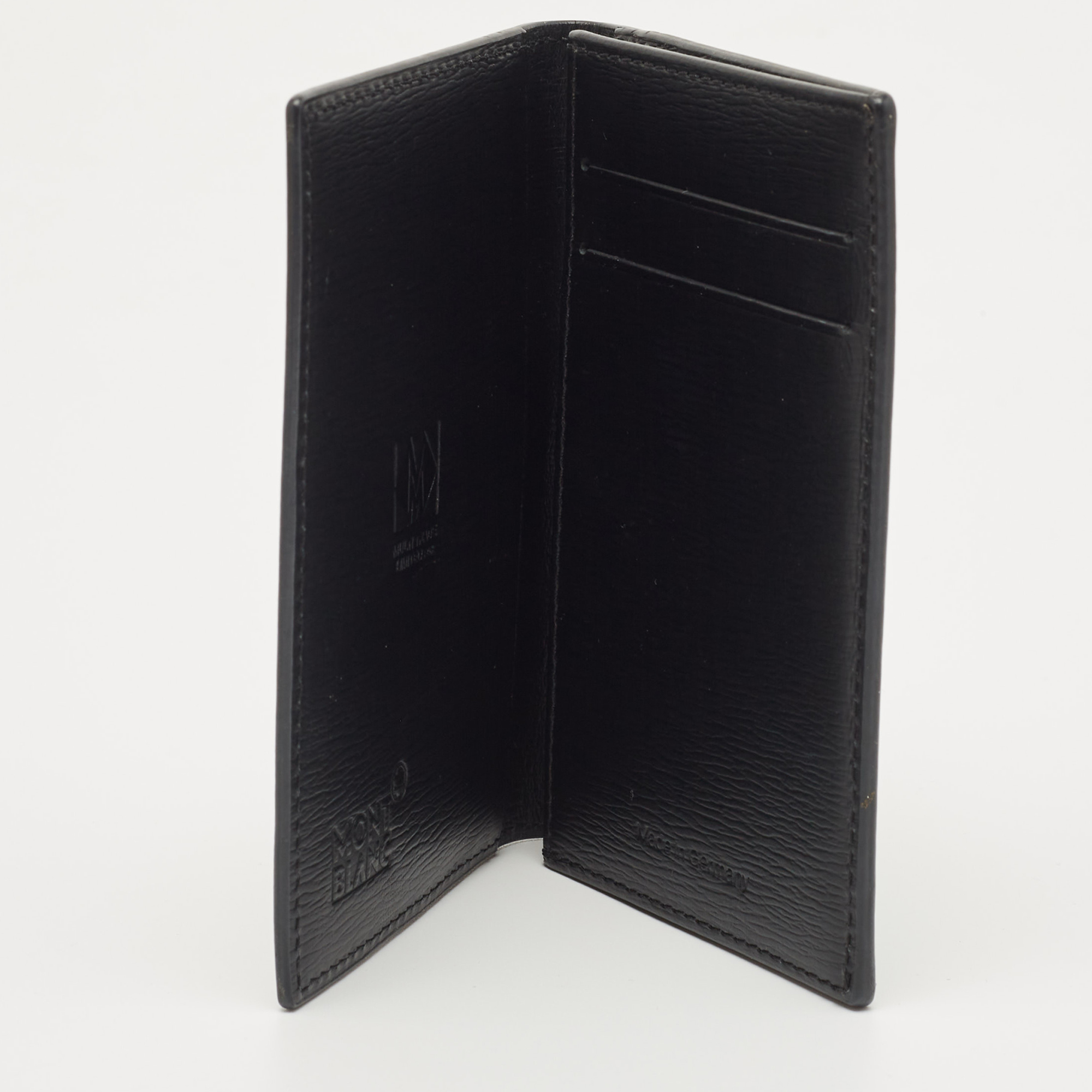 

Montblanc Black Leather Westside Business Card Holder