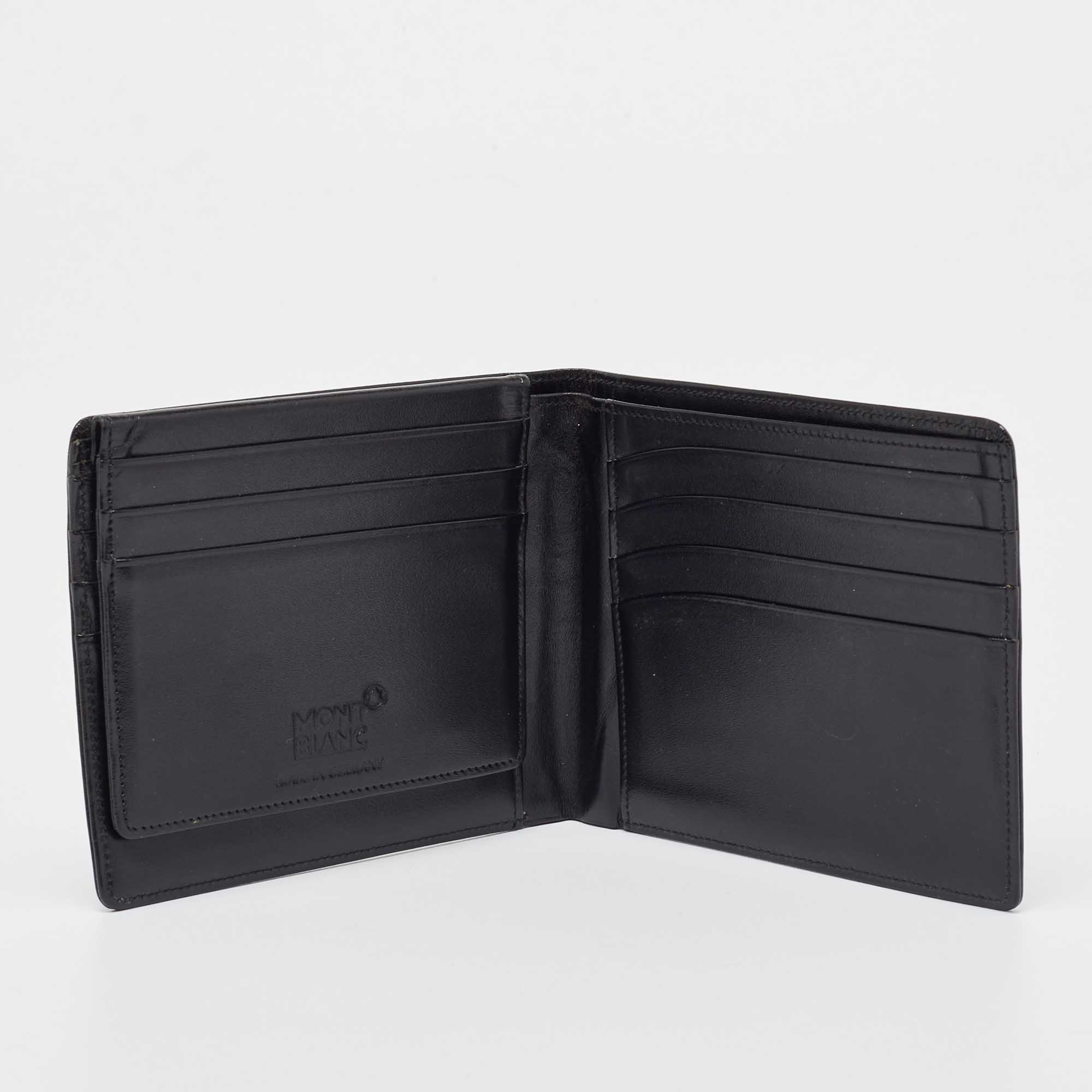 

Montblanc Black Leather Meisterstuck Bifold Wallet