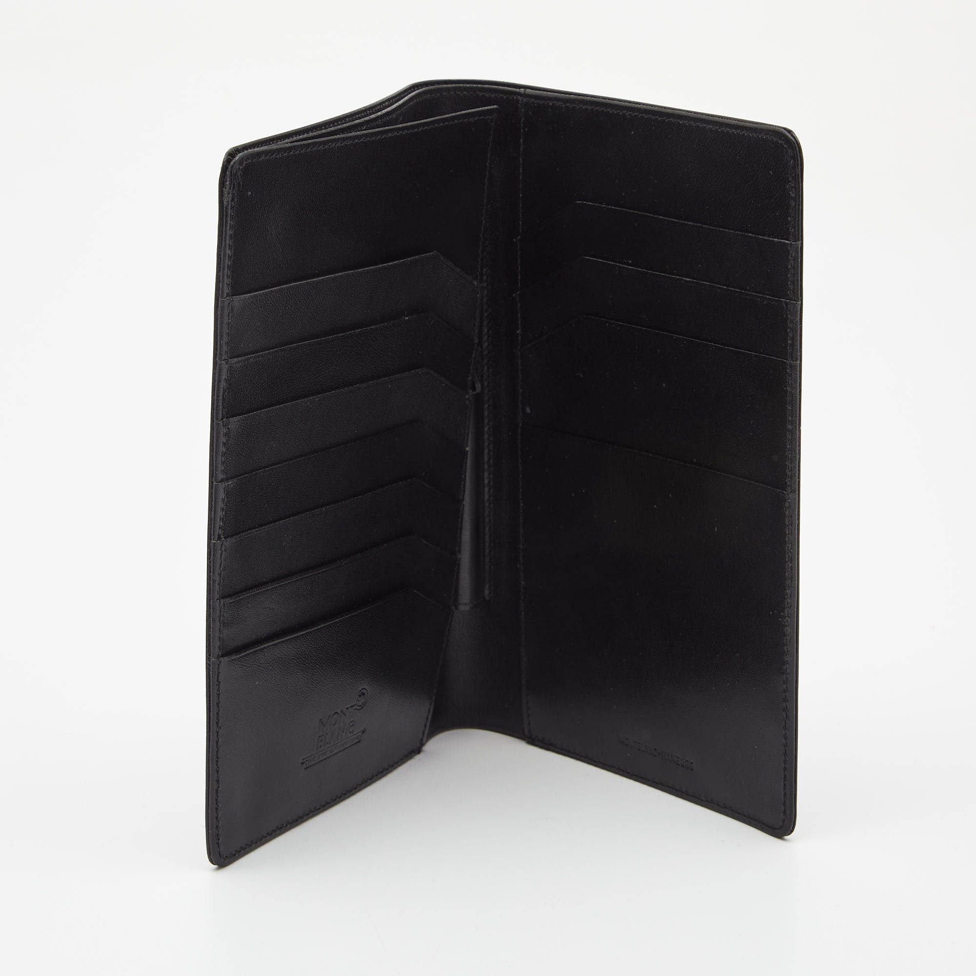 

Montblanc Black Leather Meisterstuck Passport Holder