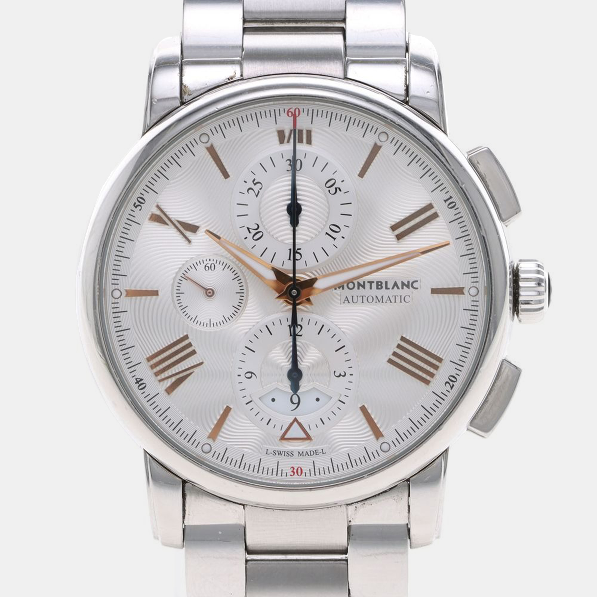 

Montblanc 4810 114856 Automatic Silver Stainless Steel Men's Wristwatch 43 mm