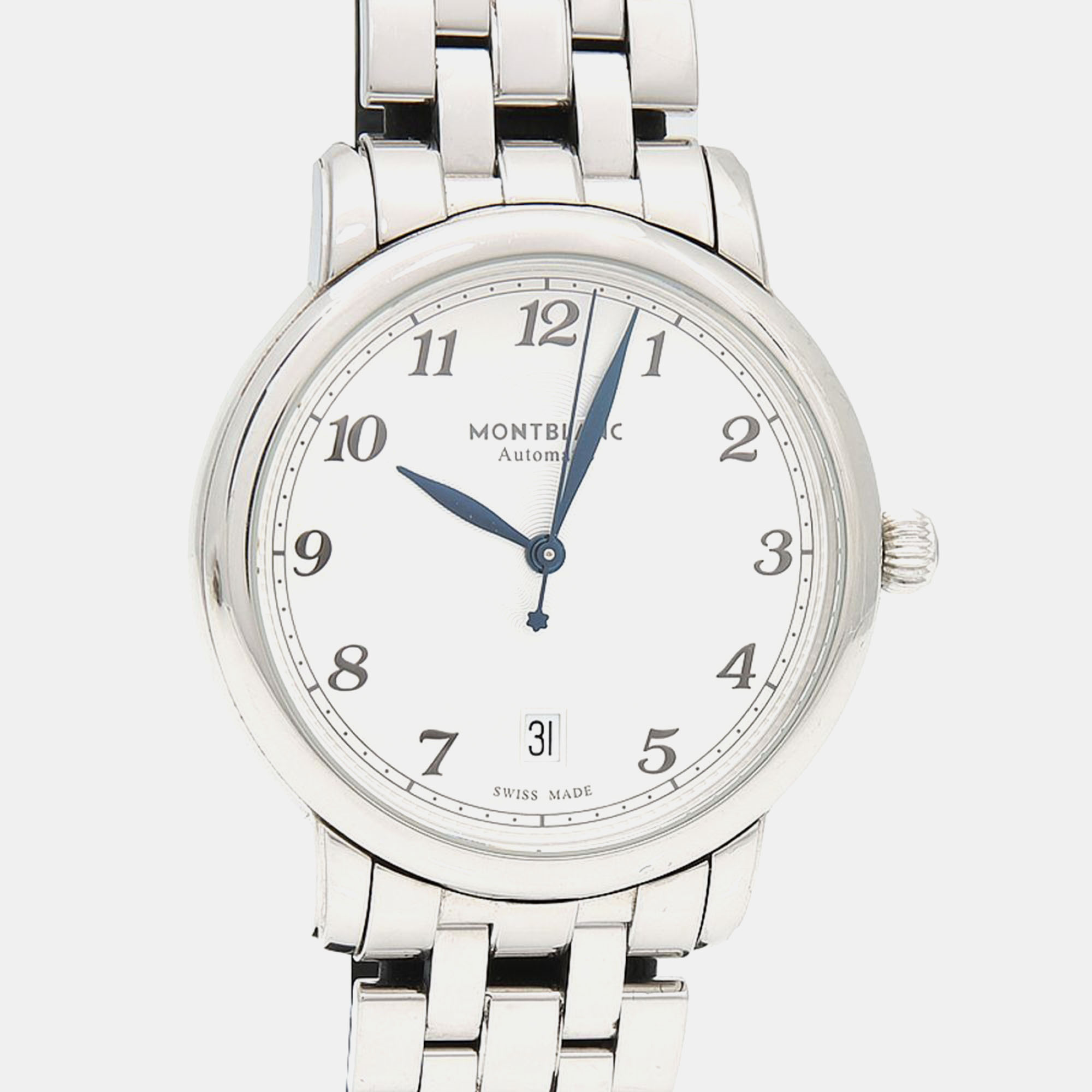 

Montblanc Star Legacy Automatic White Stainless Steel Men's Wristwatch 38 mm