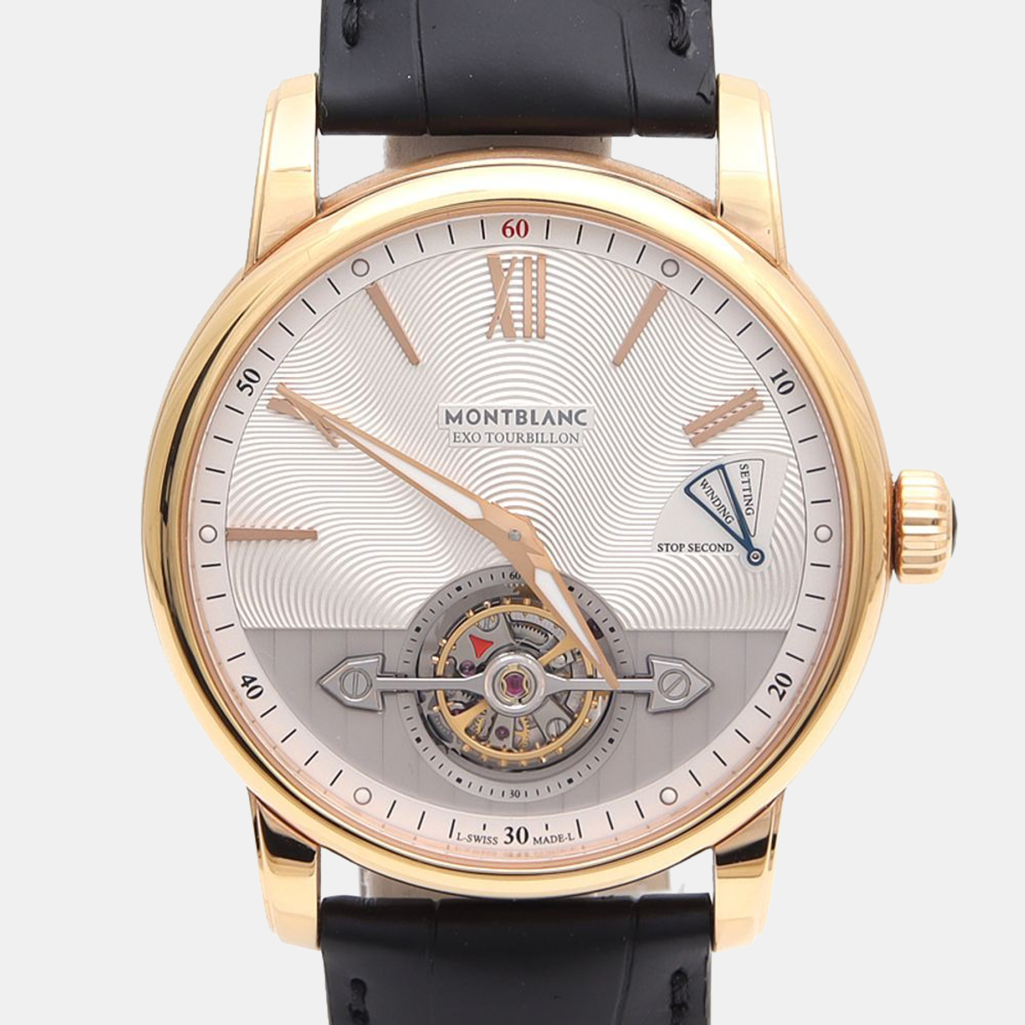 

Montblanc 4810 Automatic Yellow Gold Men's Wristwatch 42 mm, Silver