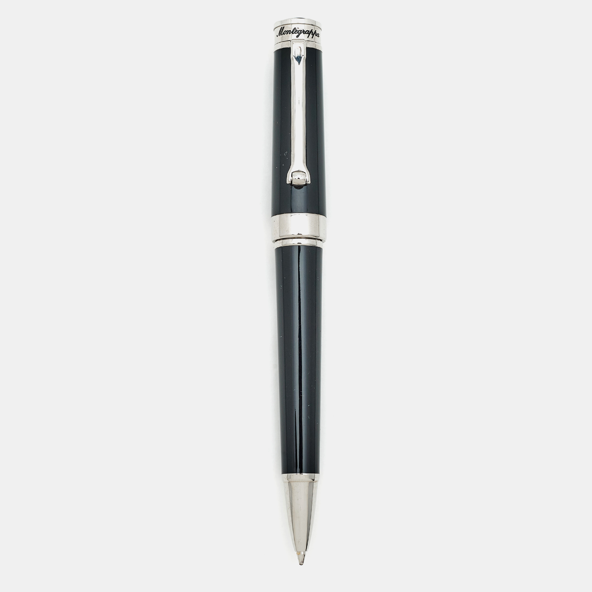 

Montegrappa Parola Resin Silver Tone Ballpoint Pen