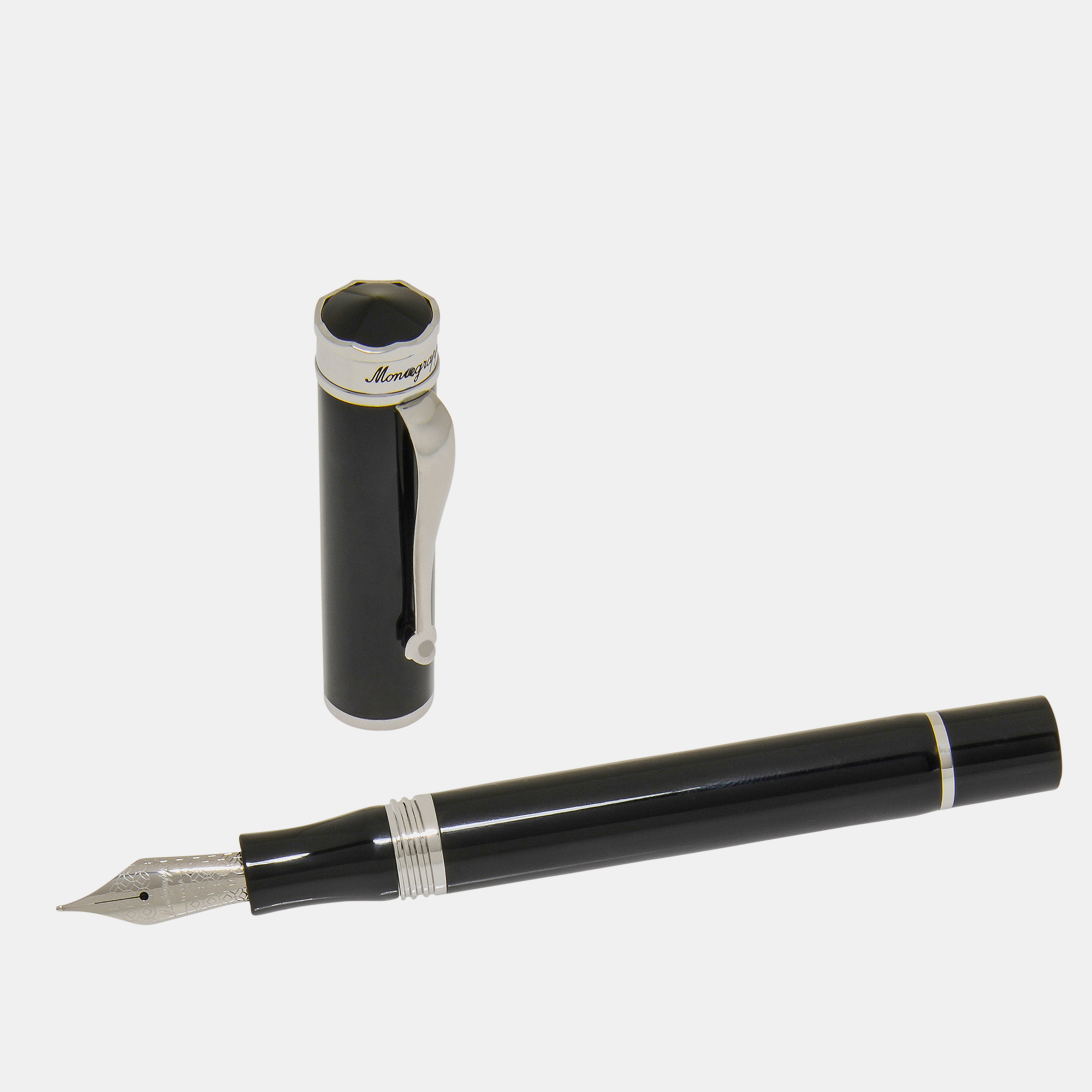 

Montegrappa Ducale Black Fountain Pen (M)