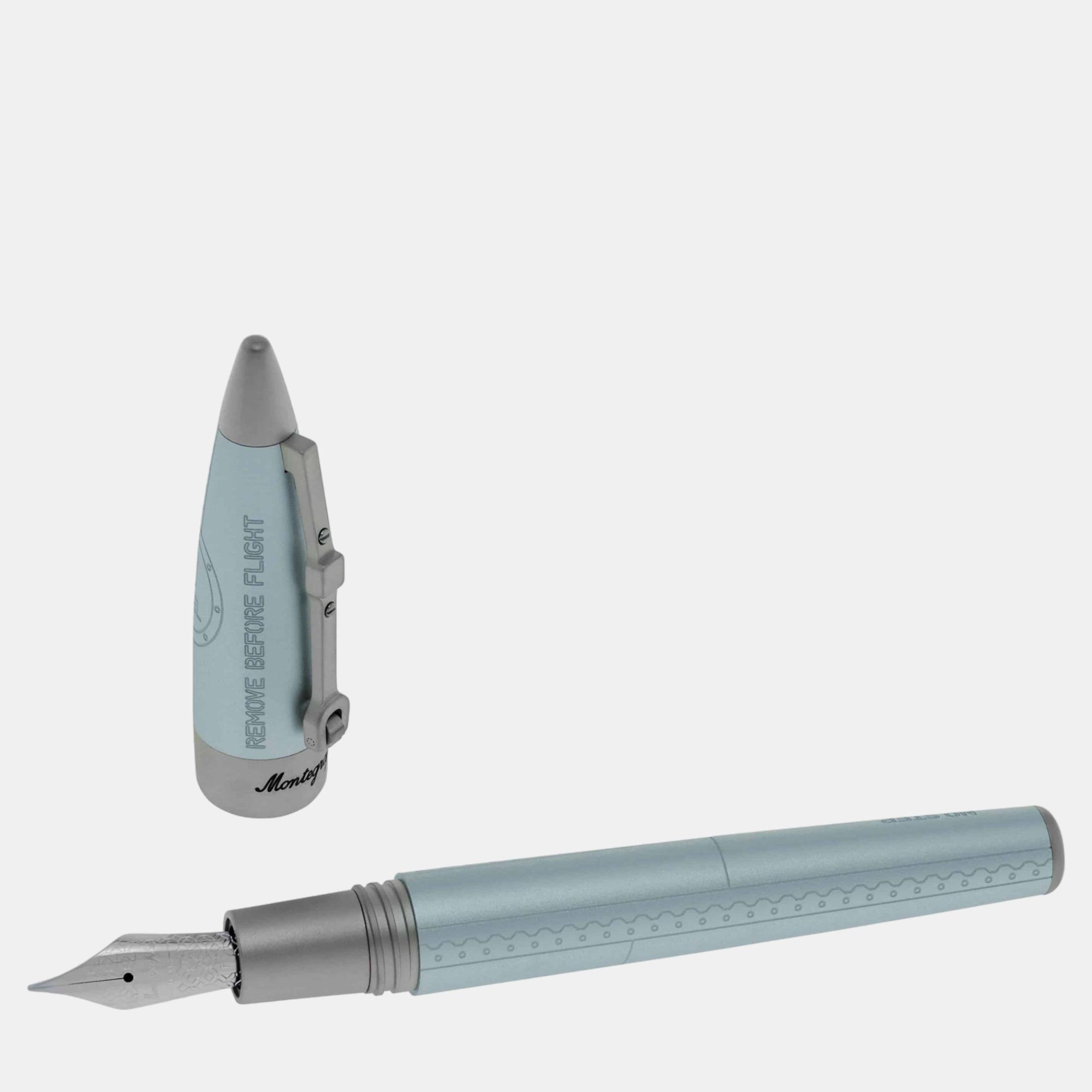 

Montegrappa Aviator Flying Ace Edition Series Fountain Pen (F), Blue