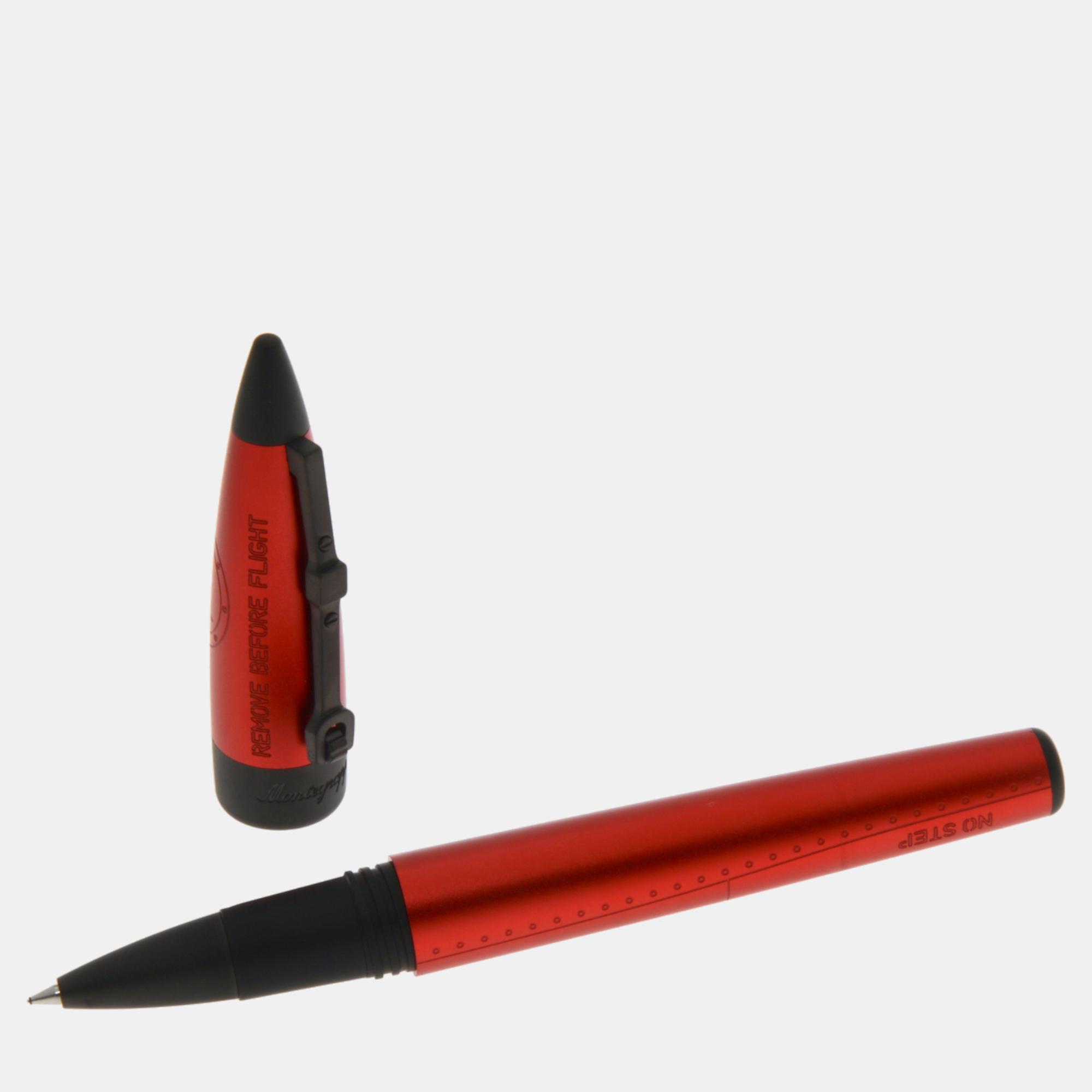 

Montegrappa Aviator Red Baron Red Rollerball Pen, Black