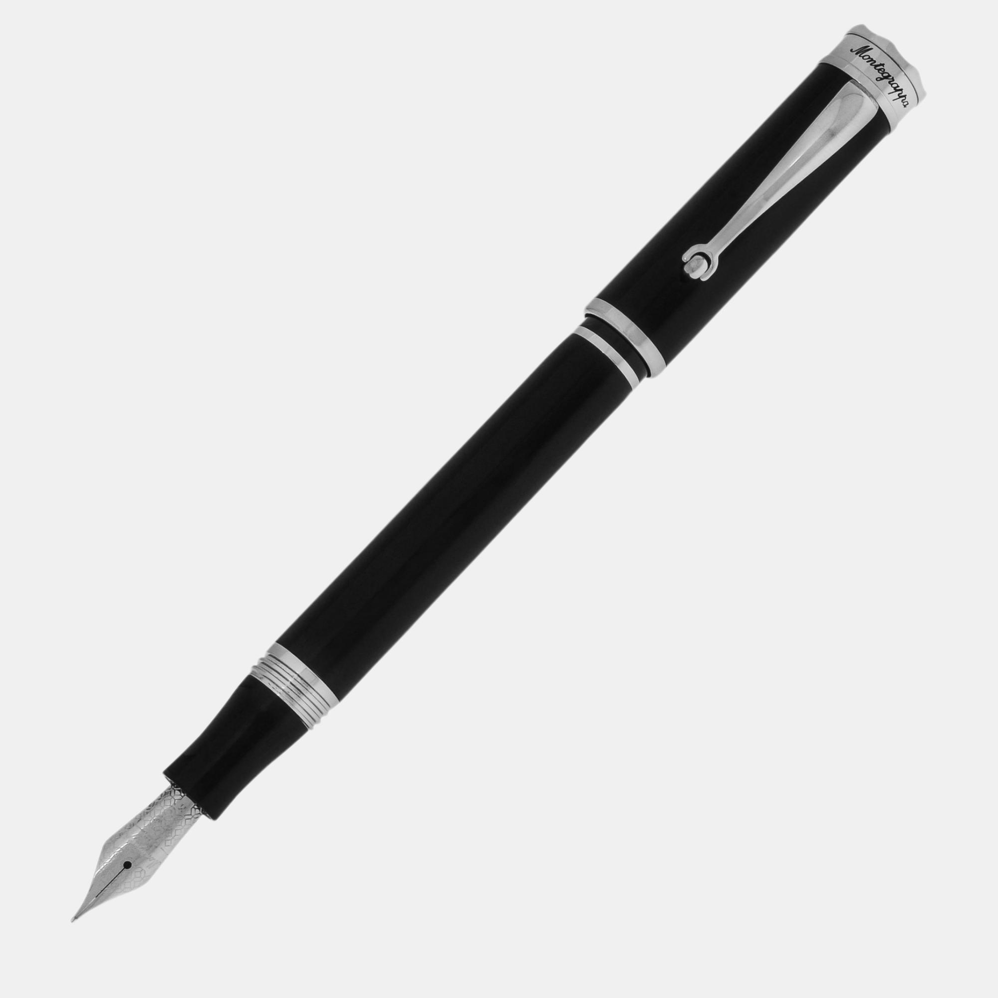 

Montegrappa Ducale Black Fountain Pen (M)
