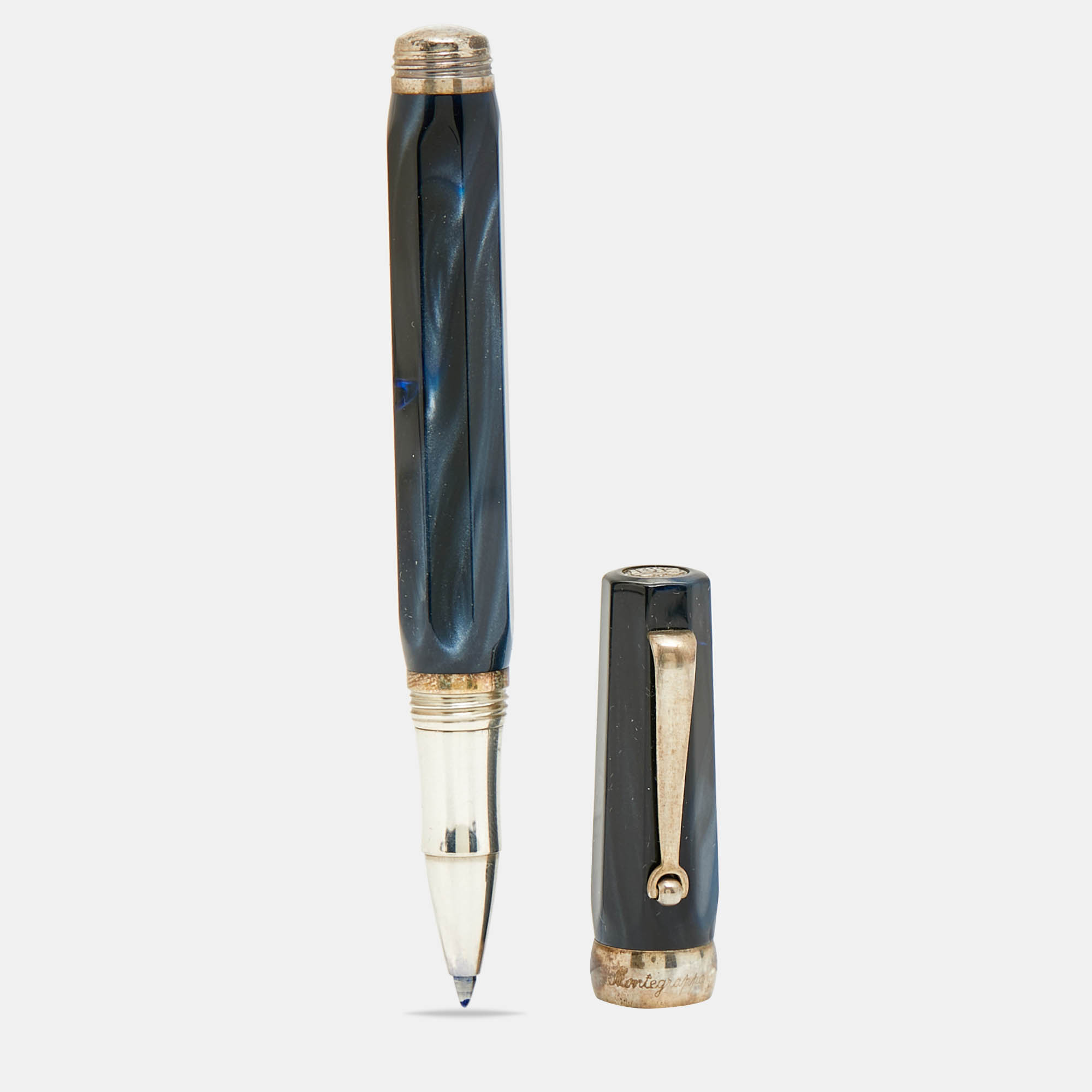 

Montegrappa Micra 1912 Resin Sterling Silver Rollerball Pen