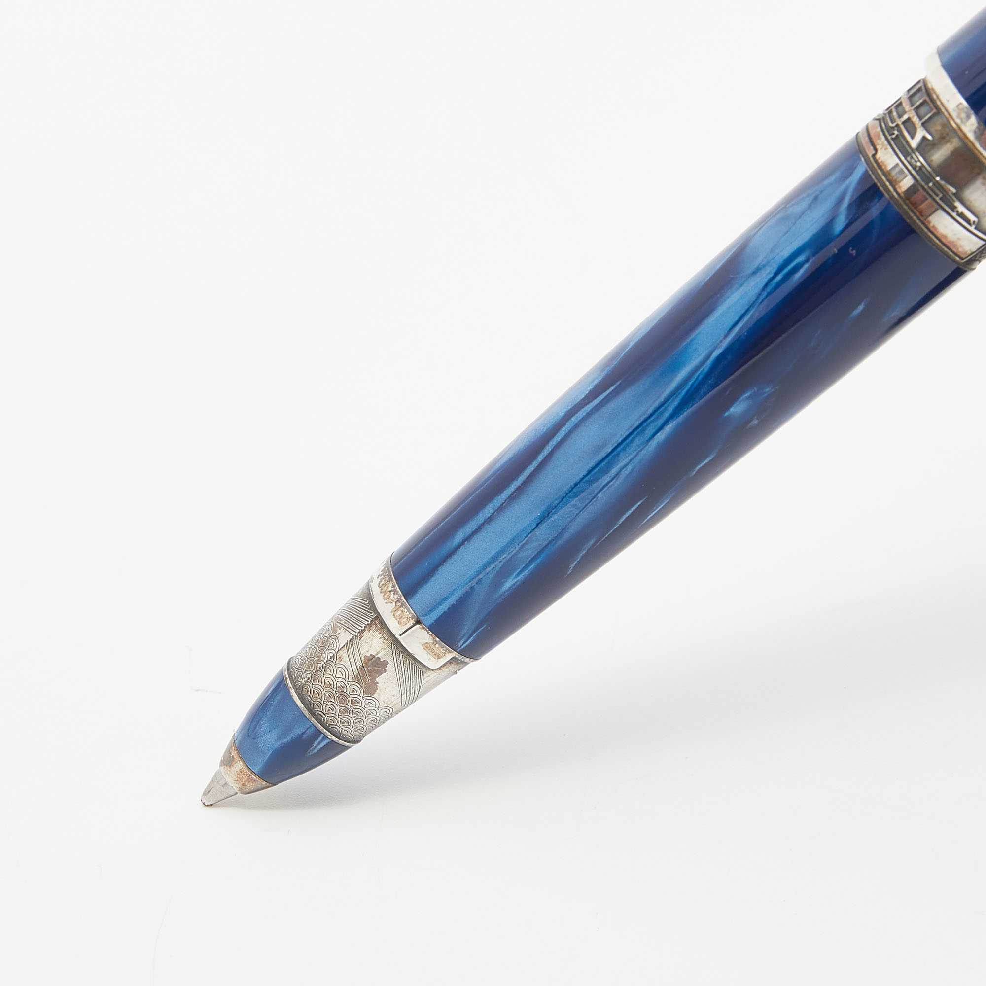 

Montegrappa Earnest Hemingway The Fisherman Limited Edition Ballpoint Pen, Blue