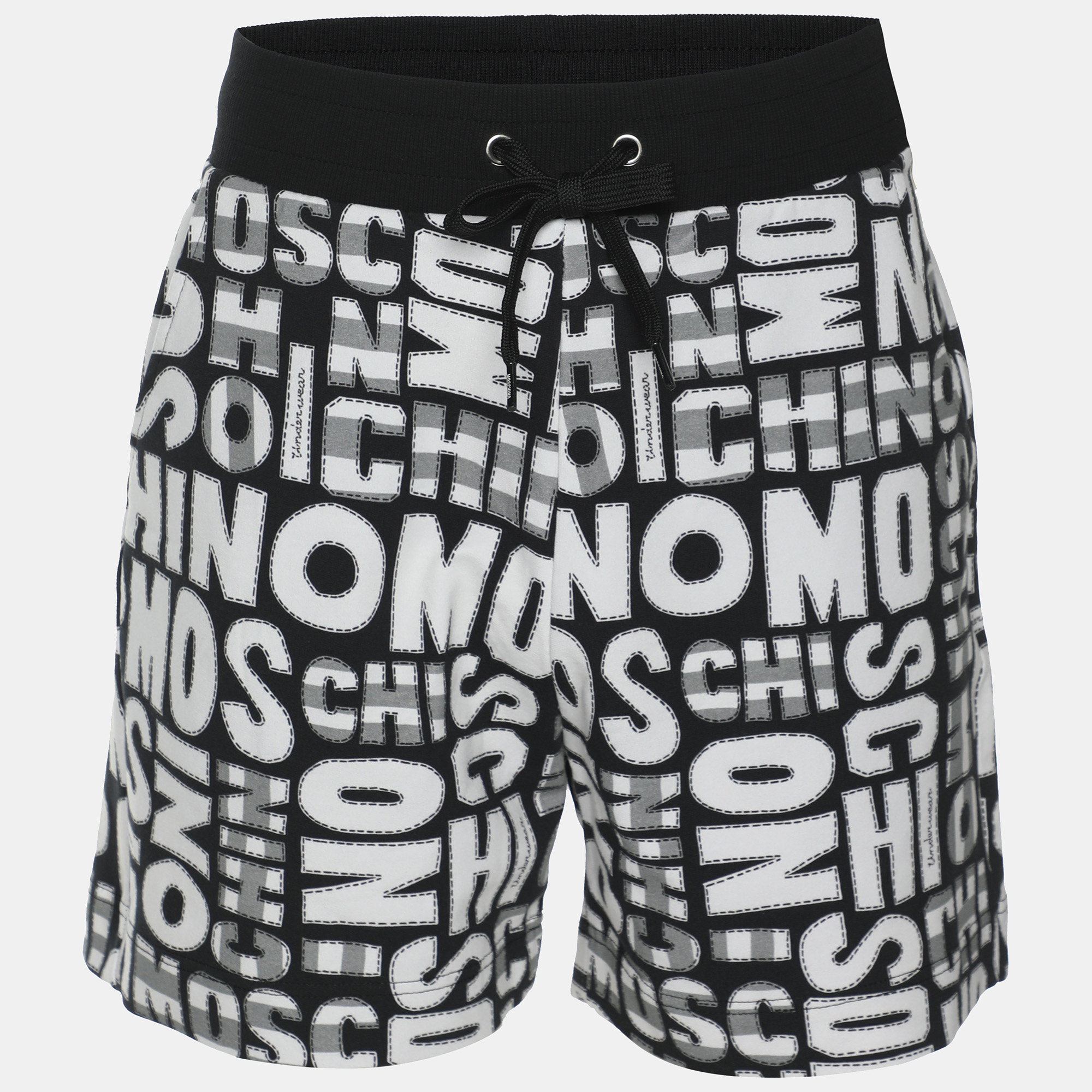 

Moschino Underwear Multicolor Logo Printed Jersey Shorts M