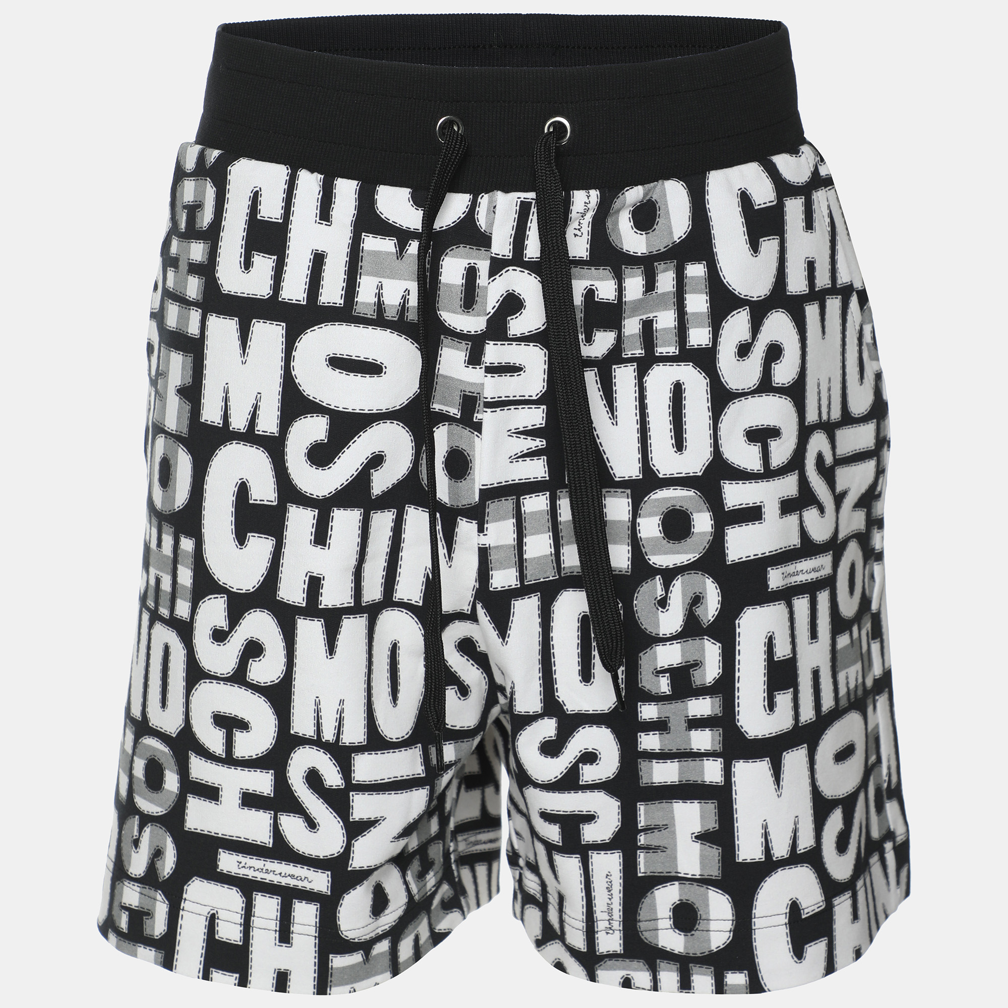 

Moschino Underwear Multicolor Logo Printed Jersey Shorts XL
