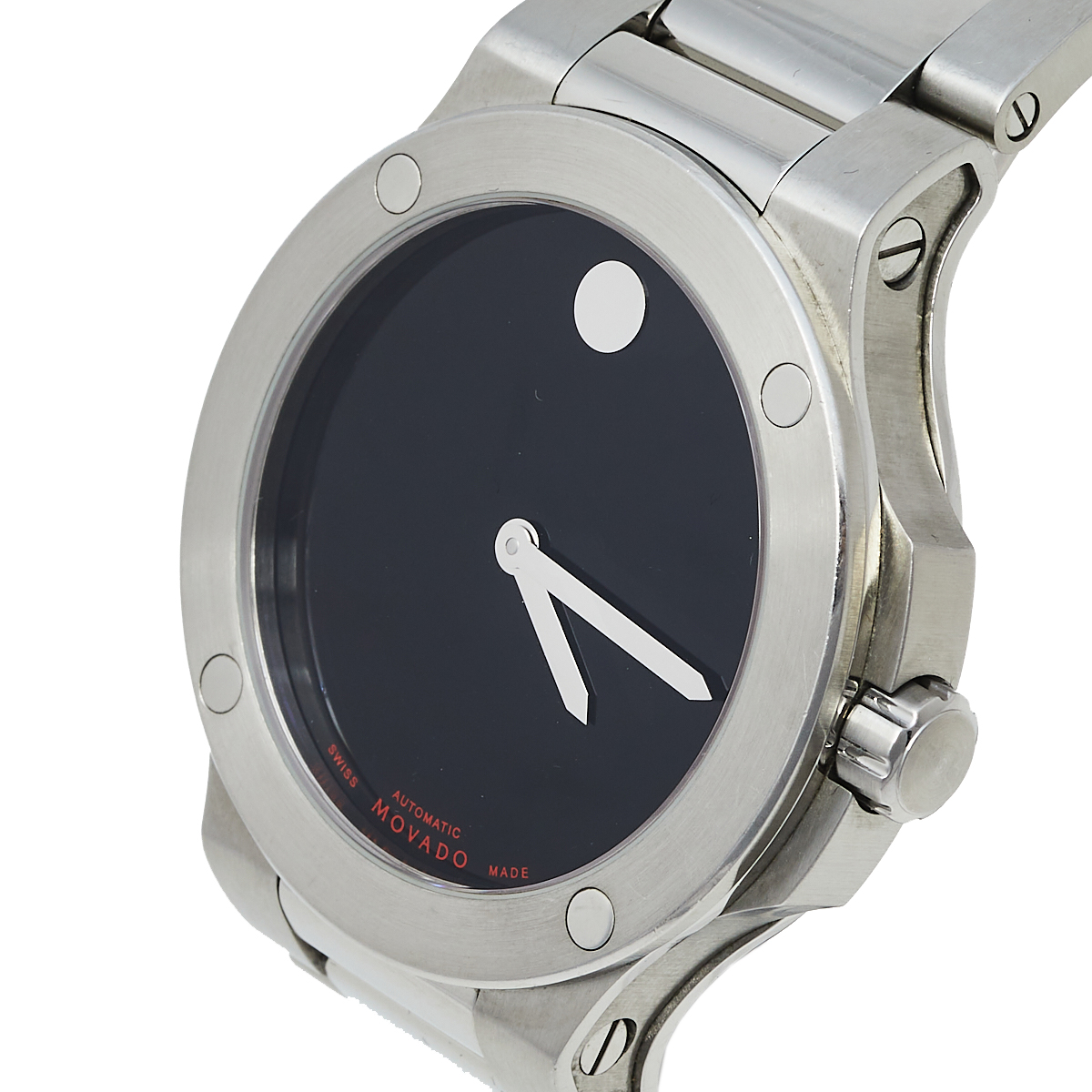 

Movado Black Stainless Steel SE Extreme