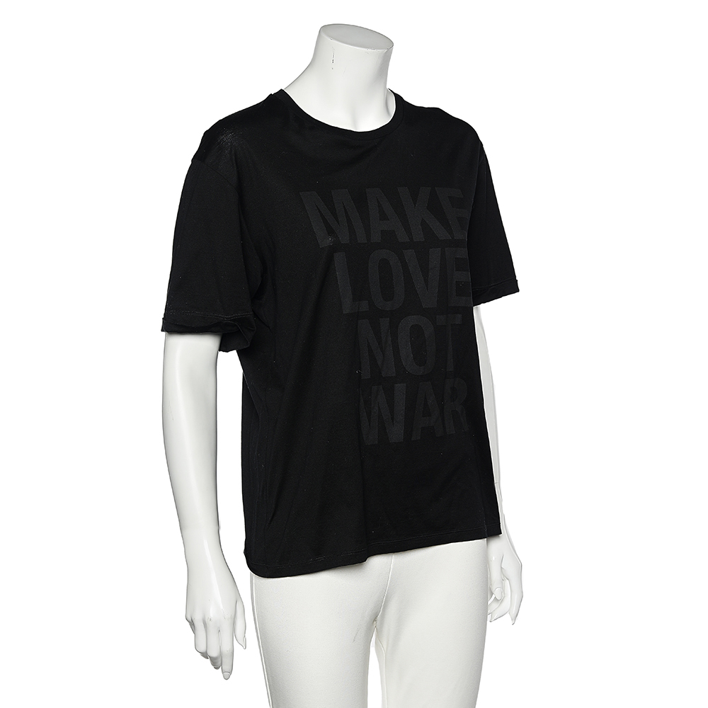 

Neil Barrett Black Printed Cotton T-Shirt