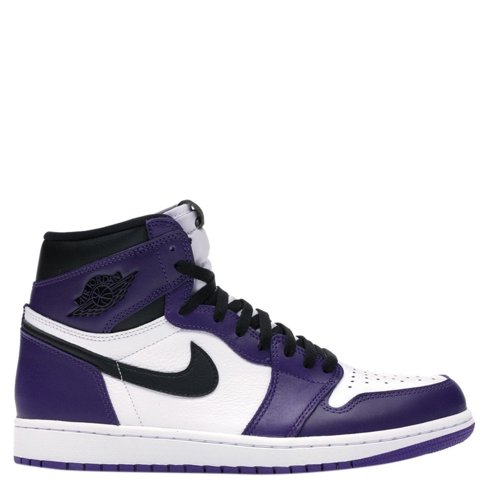 

Nike Jordan 1 Court Purple 2.0 Shoe Size