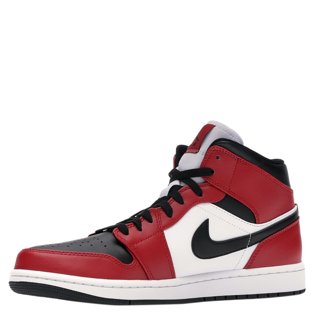 Nike Jordan 1 Mid Chicago Toe Shoe Size 