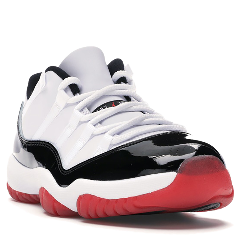 

Nike Jordan 11 Low Bred Concord Sneakers Size, White