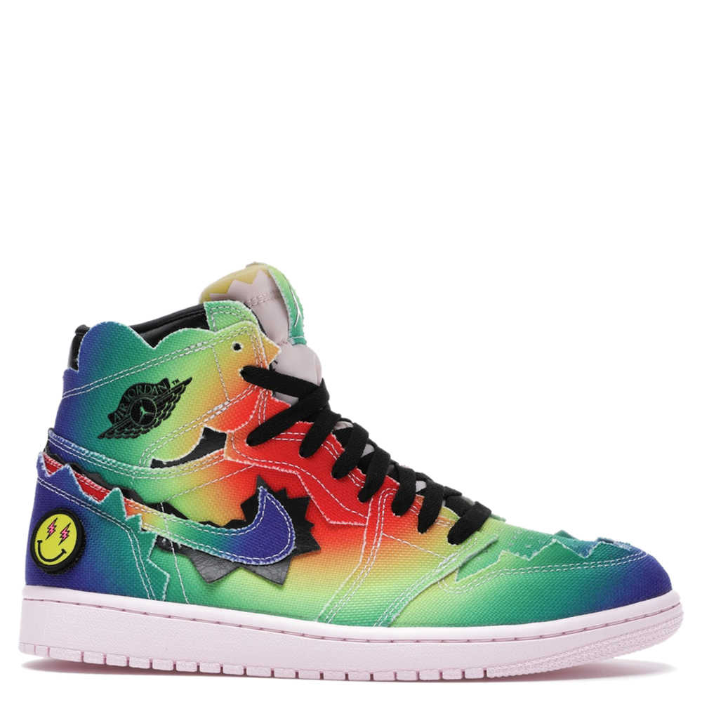 

Nike Jordan 1 Retro High J Balvin Sneakers Size EU  (US 10, Multicolor