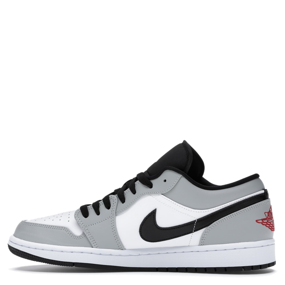 Pre Owned Nike Jordan 1 Low Light Smoke Grey Sneakers Size EU 42.5 (US 9)