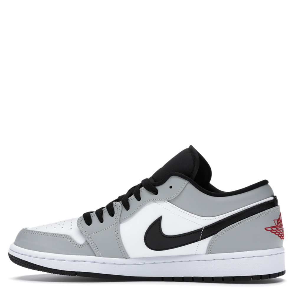 Pre-owned Nike Jordan 1 Low Light Smoke Grey Sneakers Size Eu 43 (us 9.5)