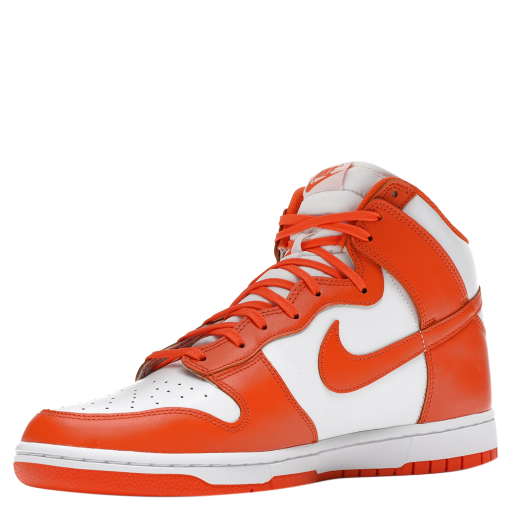 Pre-owned Nike Dunk High Syracuse Trainers Size Us 8 (eu 41) In Orange