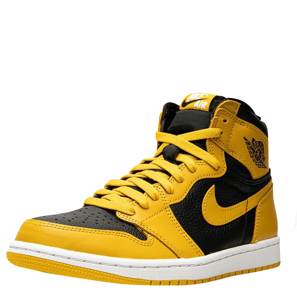 

Nike Jordan 1 Pollen Sneakers Size US 8.5 (EU, Black