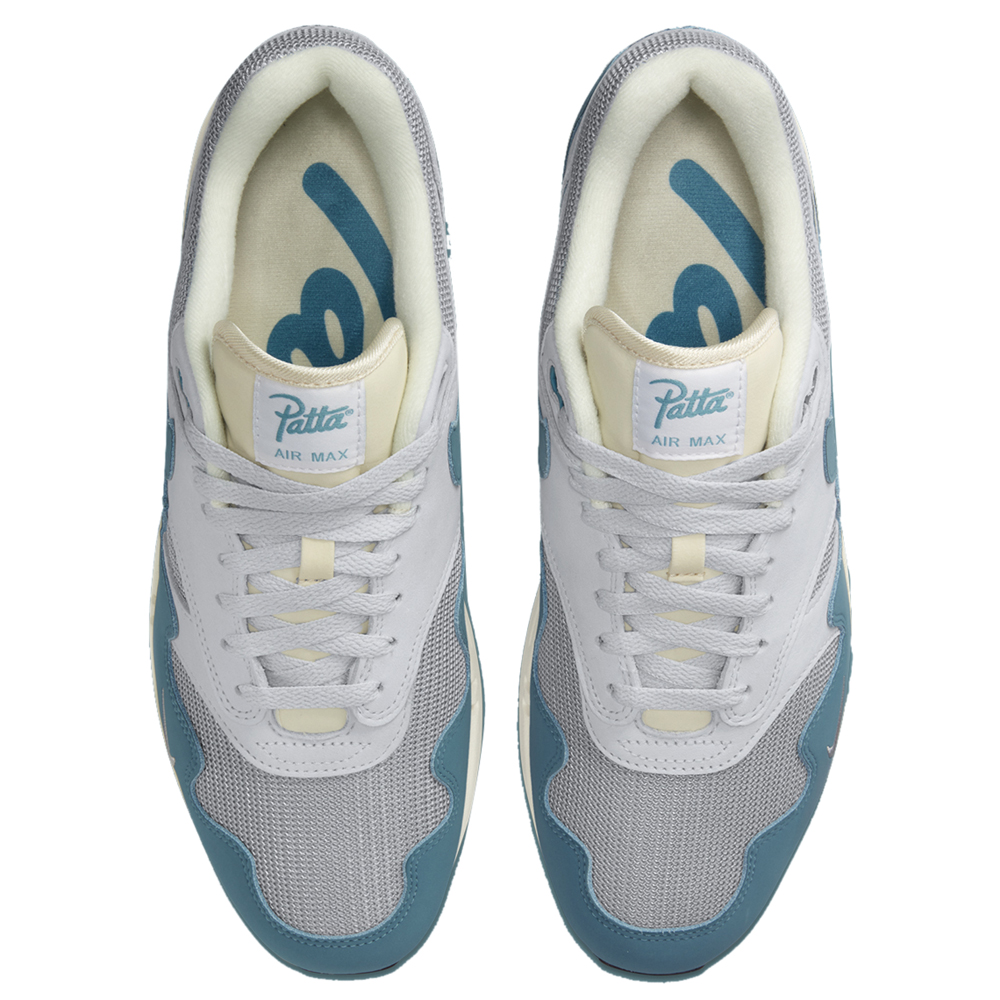 

Nike Air Max 1 Patta Waves Aqua Sneakers Size US 12 (EU, Multicolor